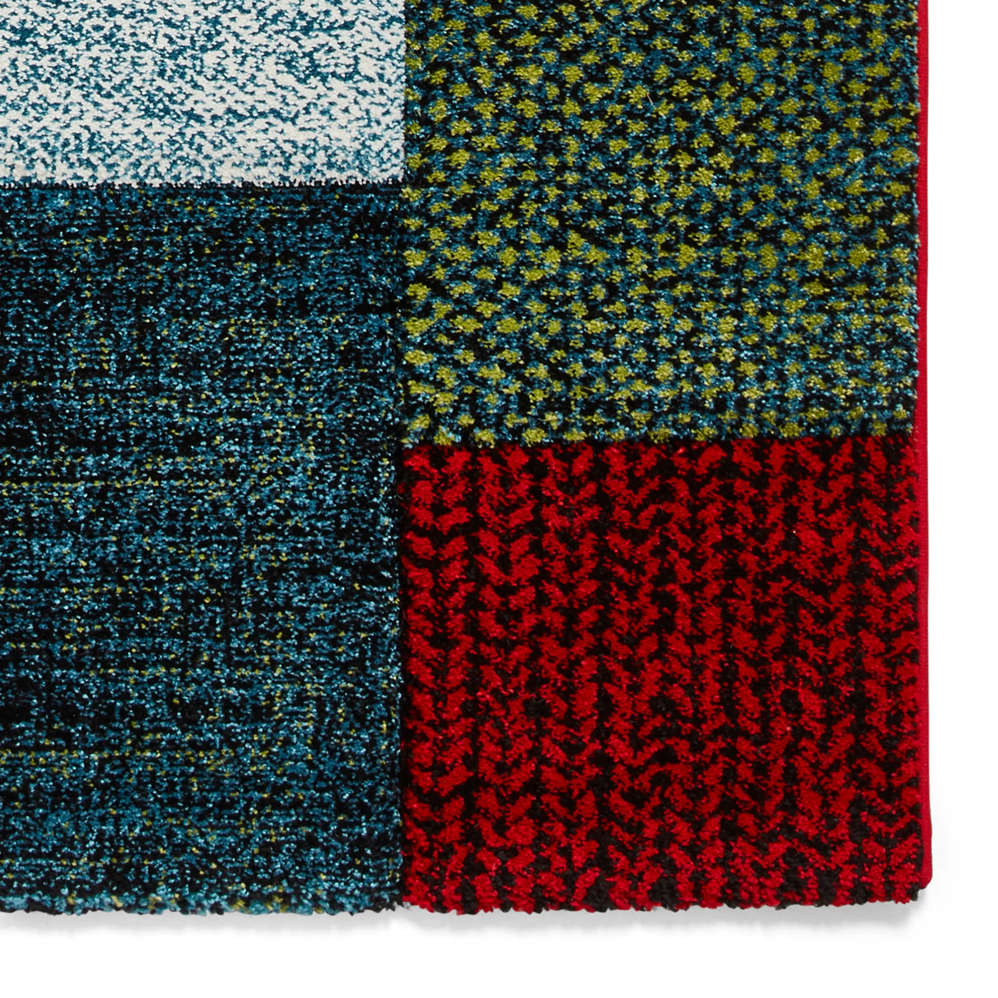 Brockton Cube Patterned Hand Carved Rug - Image 29