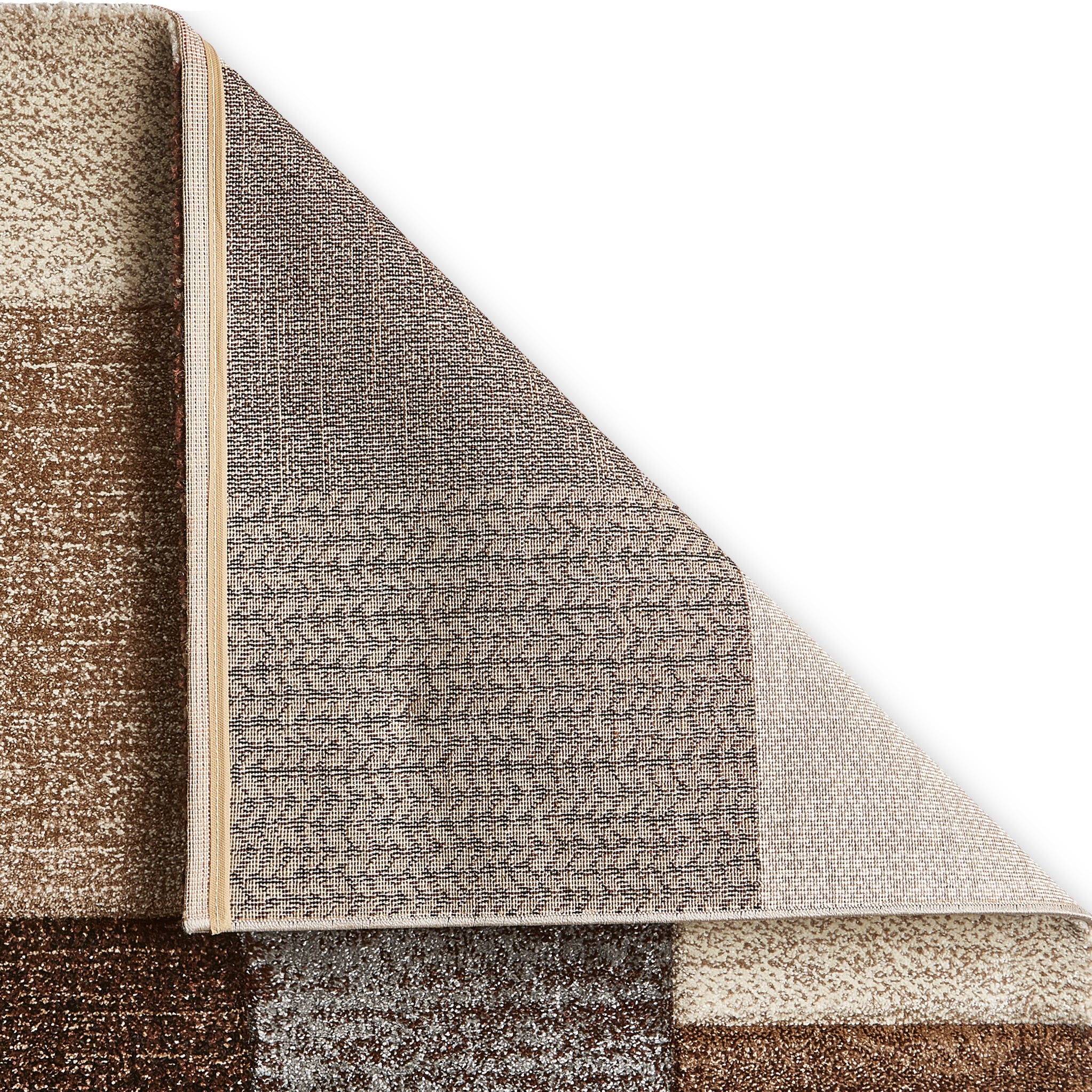 Brockton Cube Patterned Hand Carved Rug - Image 7
