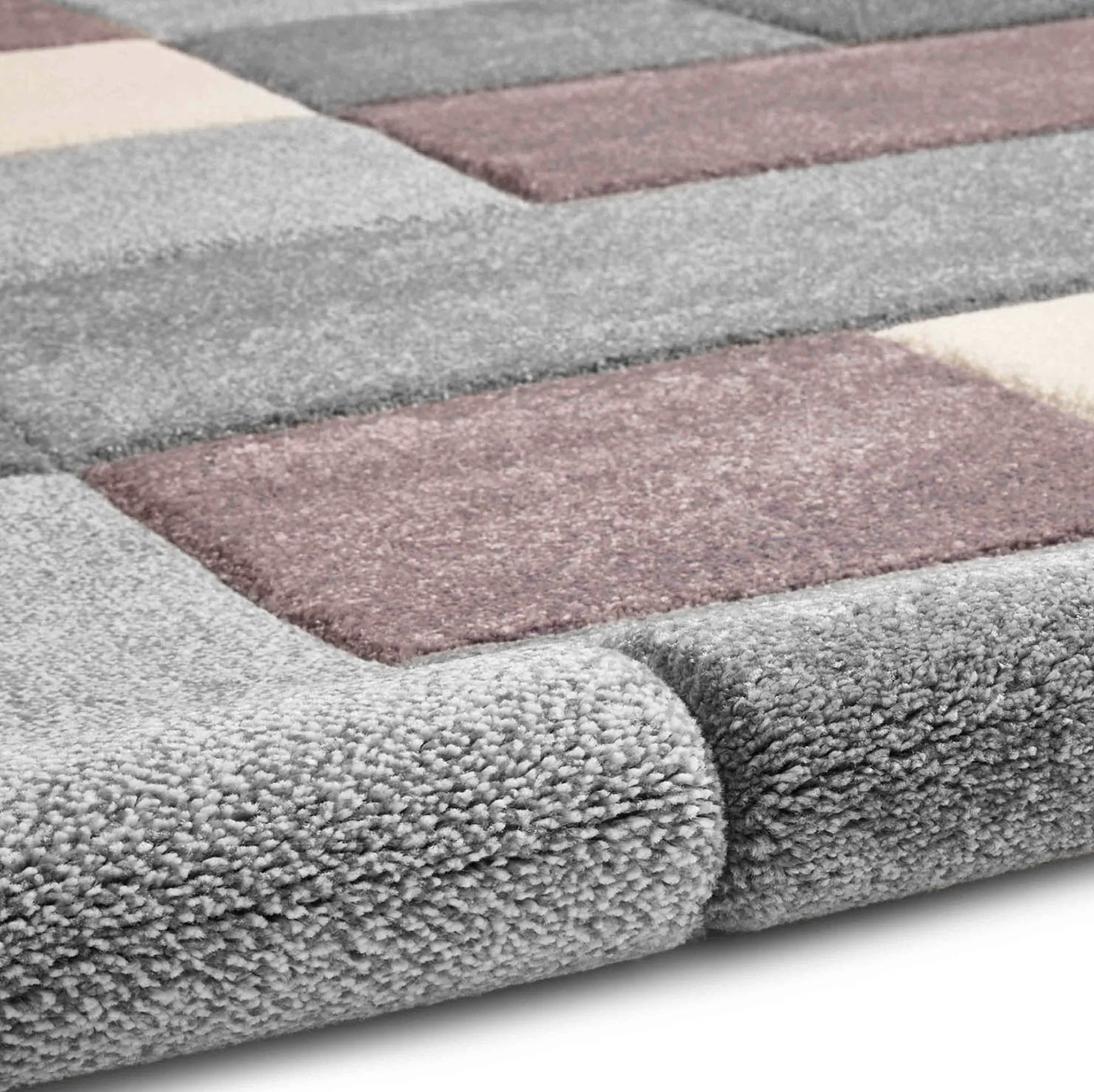 Brockton Square Patterned Hand Carved Rug - Image 39