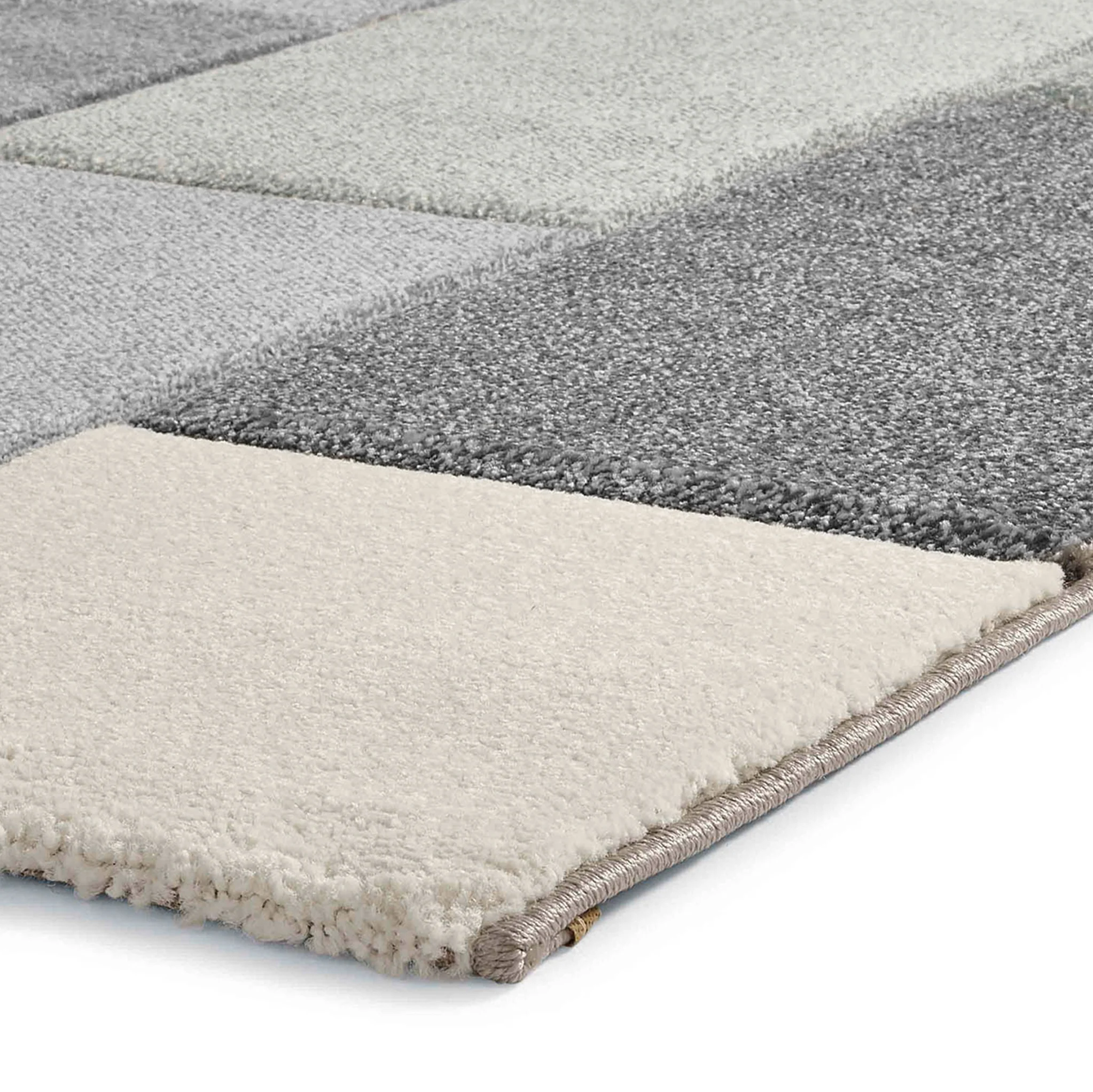 Brockton Square Patterned Hand Carved Rug - Image 4