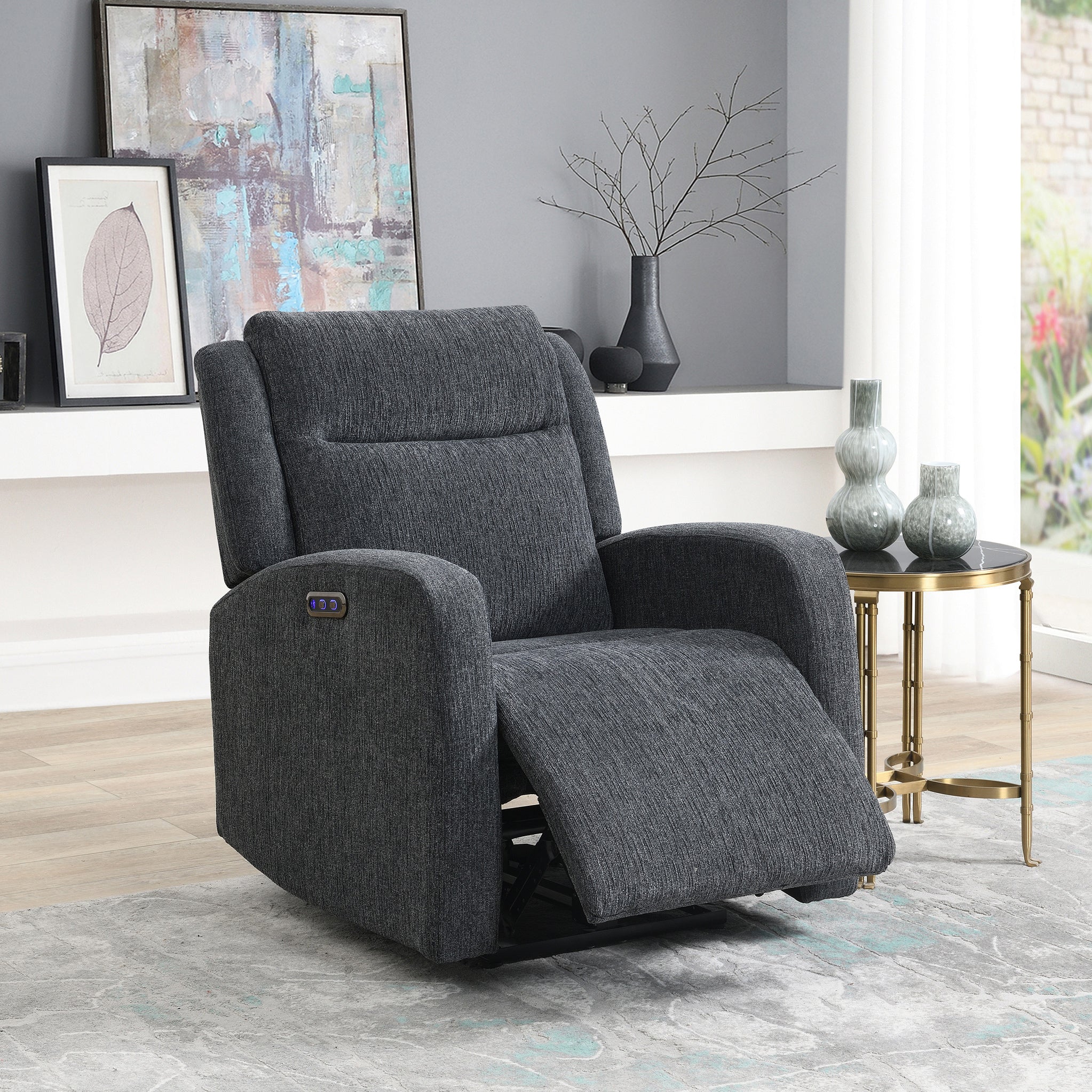 Brune Power Recliner Armchair - Image 2