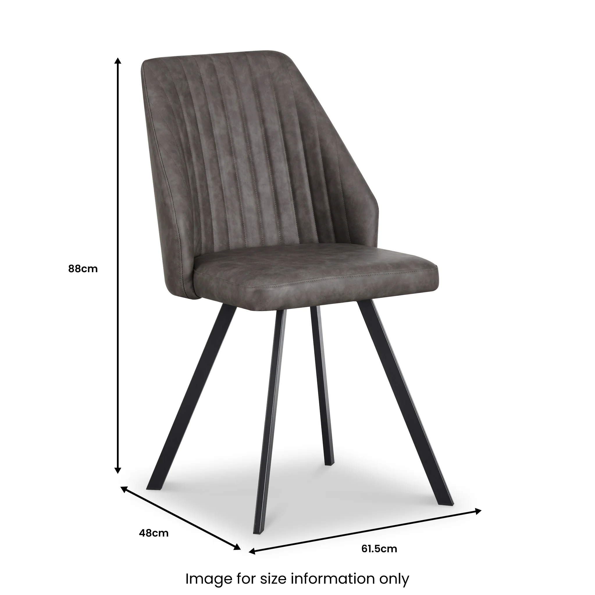 Callington Faux Leather Dining Chair - Image 13
