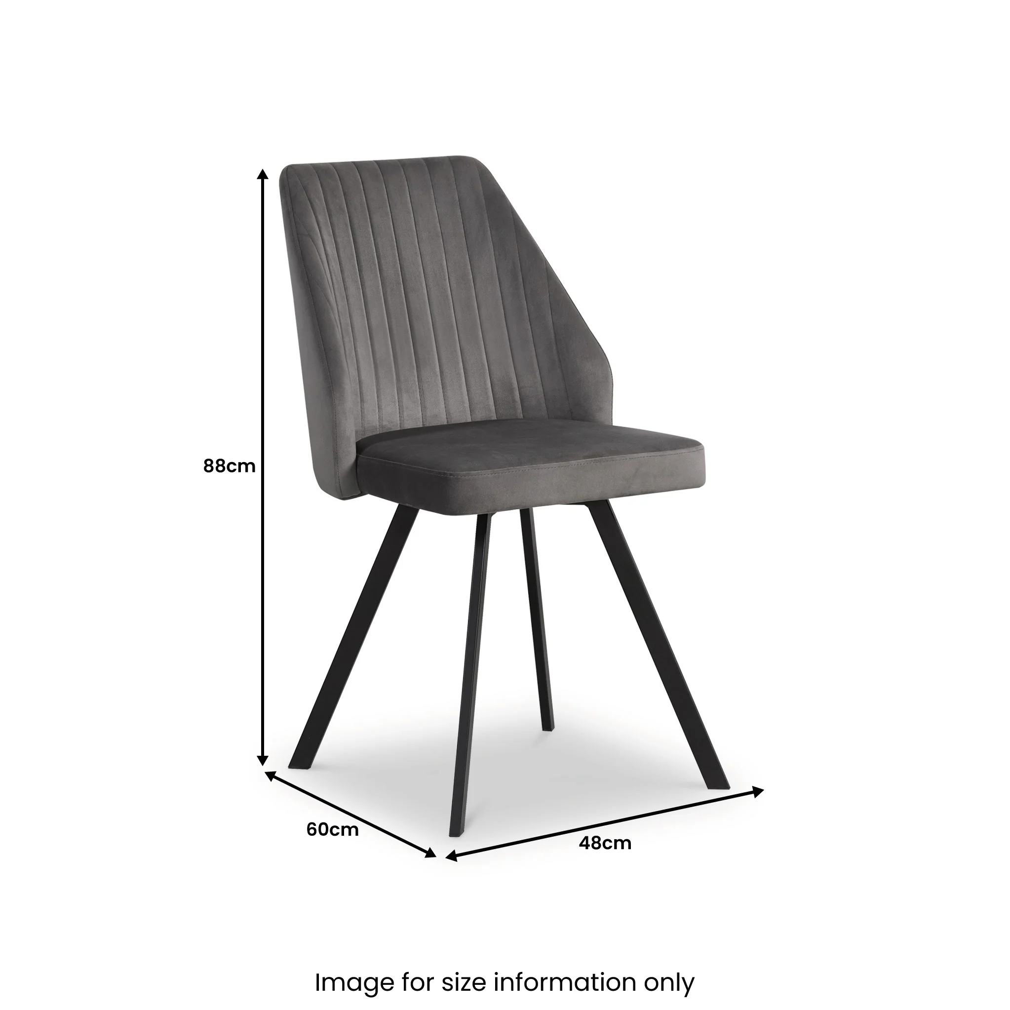 Callington Velvet Dining Chair - Image 7