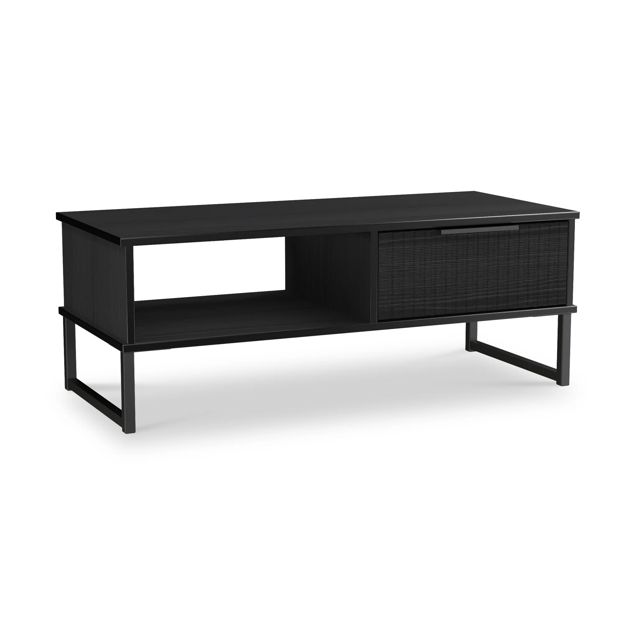 Callo Fluted 1 Drawer Coffee Table - Image 8