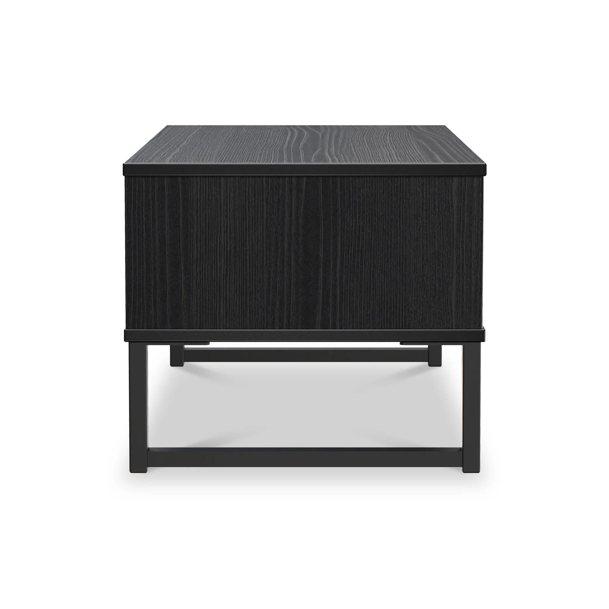 Callo Fluted 1 Drawer Wide Side Table - Image 12