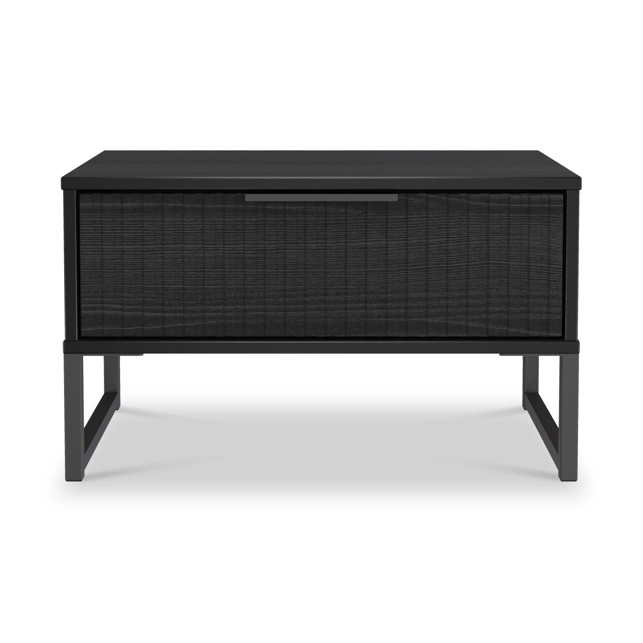 Callo Fluted 1 Drawer Wide Side Table - Image 9