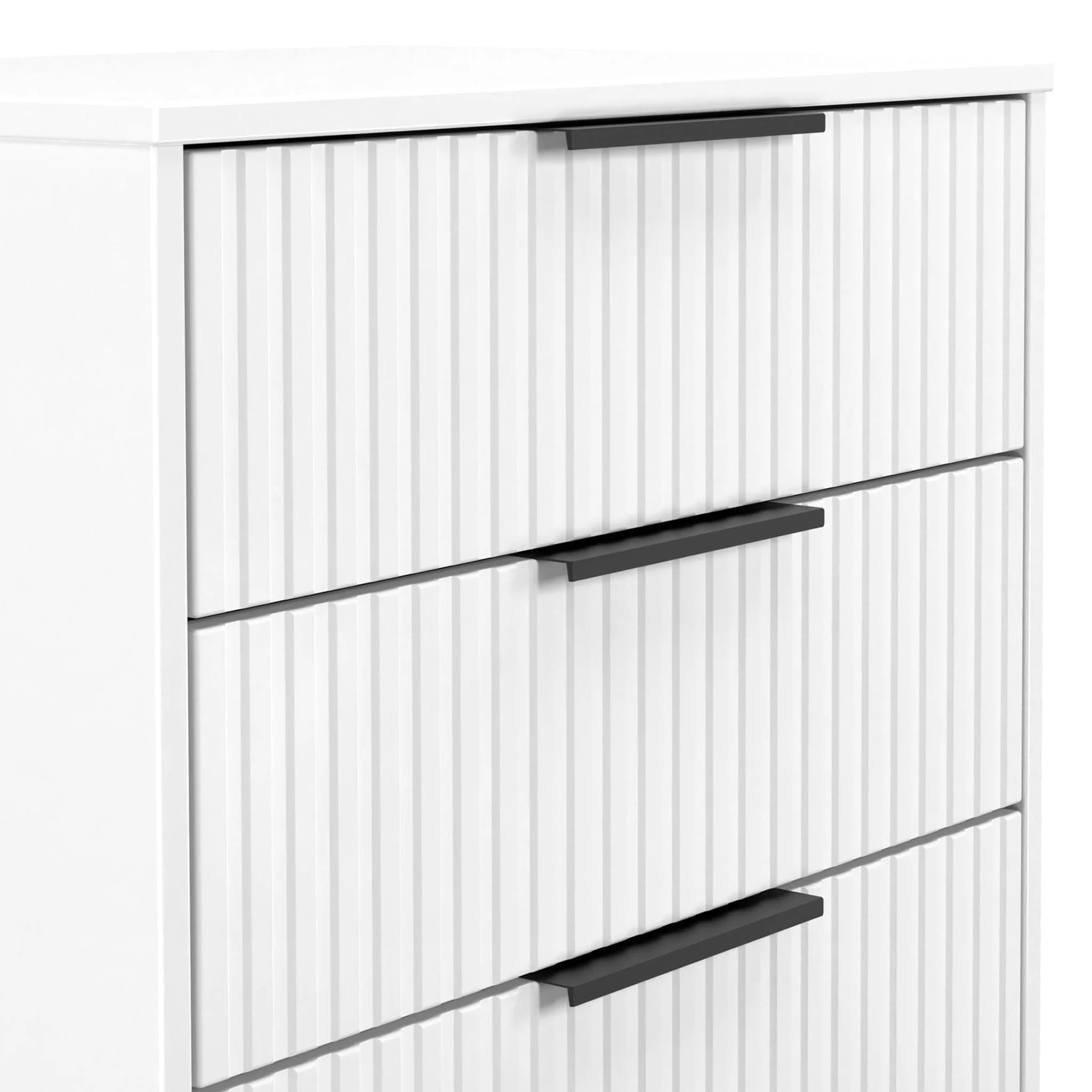 Callo Fluted 3 Drawer Chest - Image 5