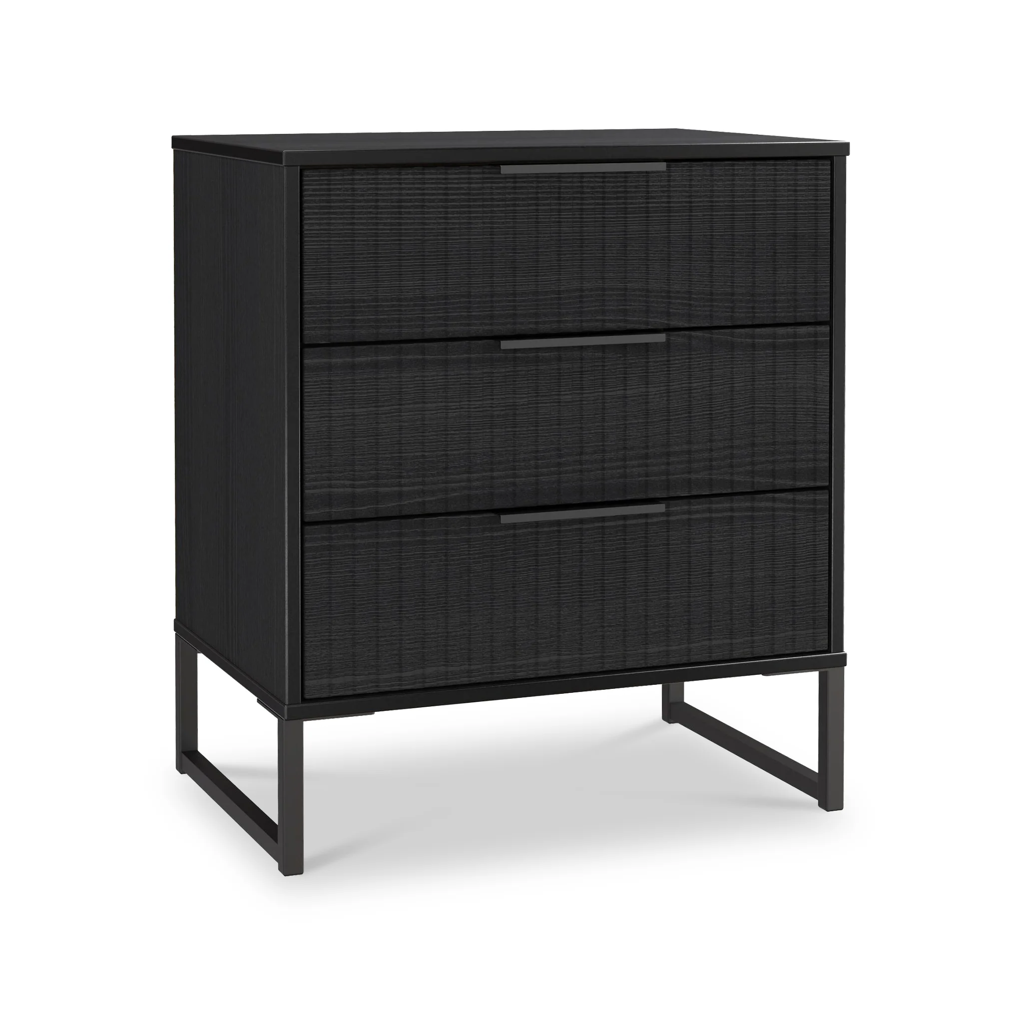 Callo Fluted 3 Drawer Chest - Image 7
