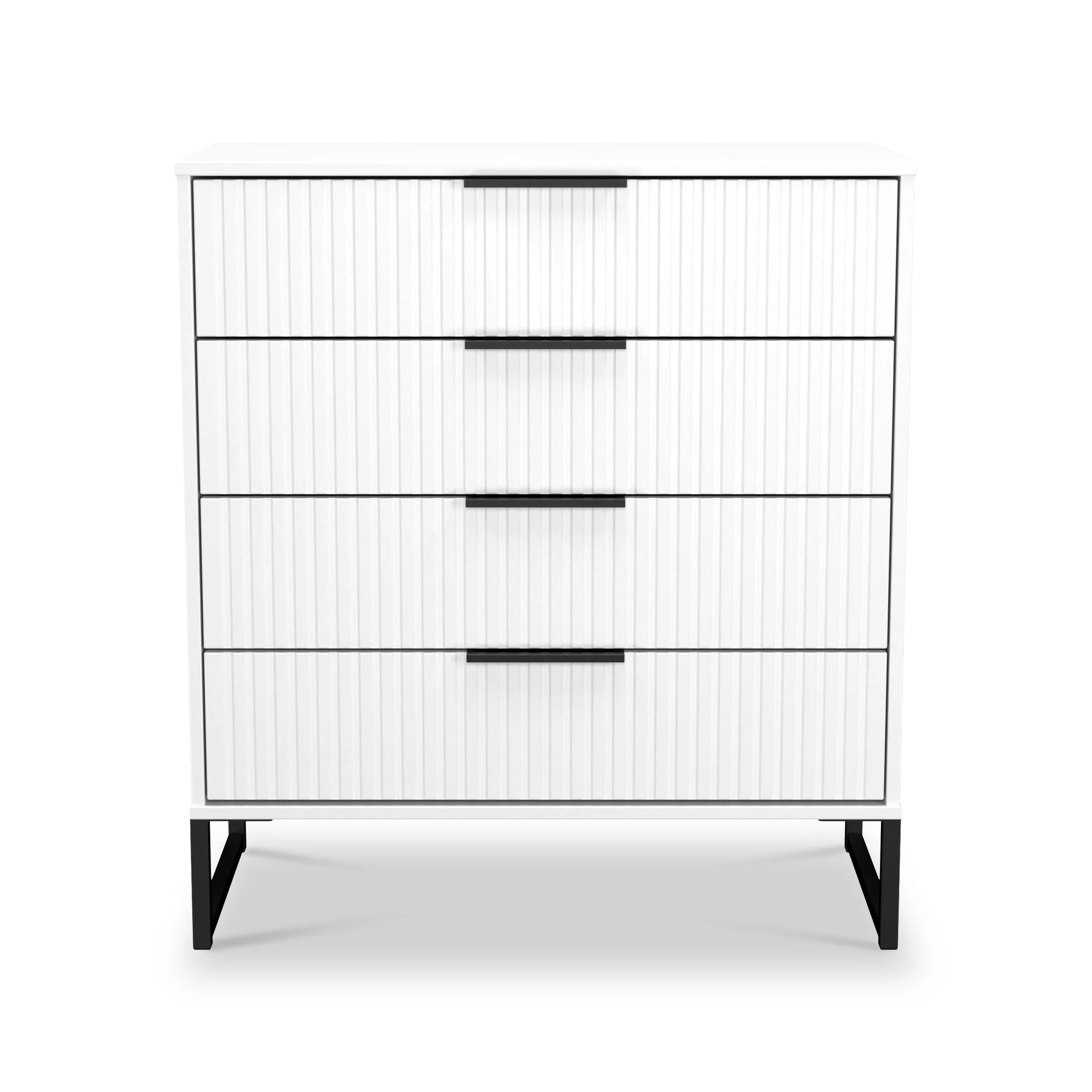 Callo Fluted 4 Drawer Chest - Image 3