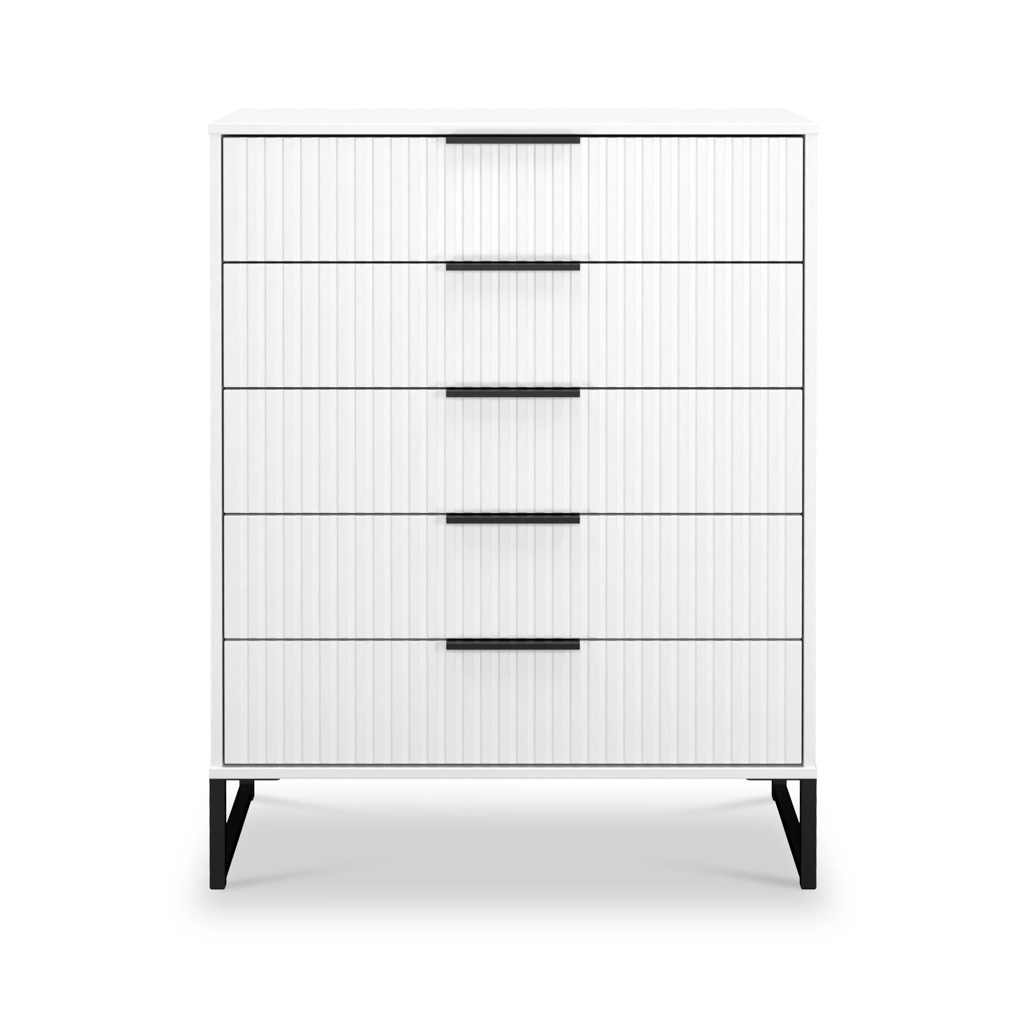 Callo Fluted 5 Drawer Chest - Image 3