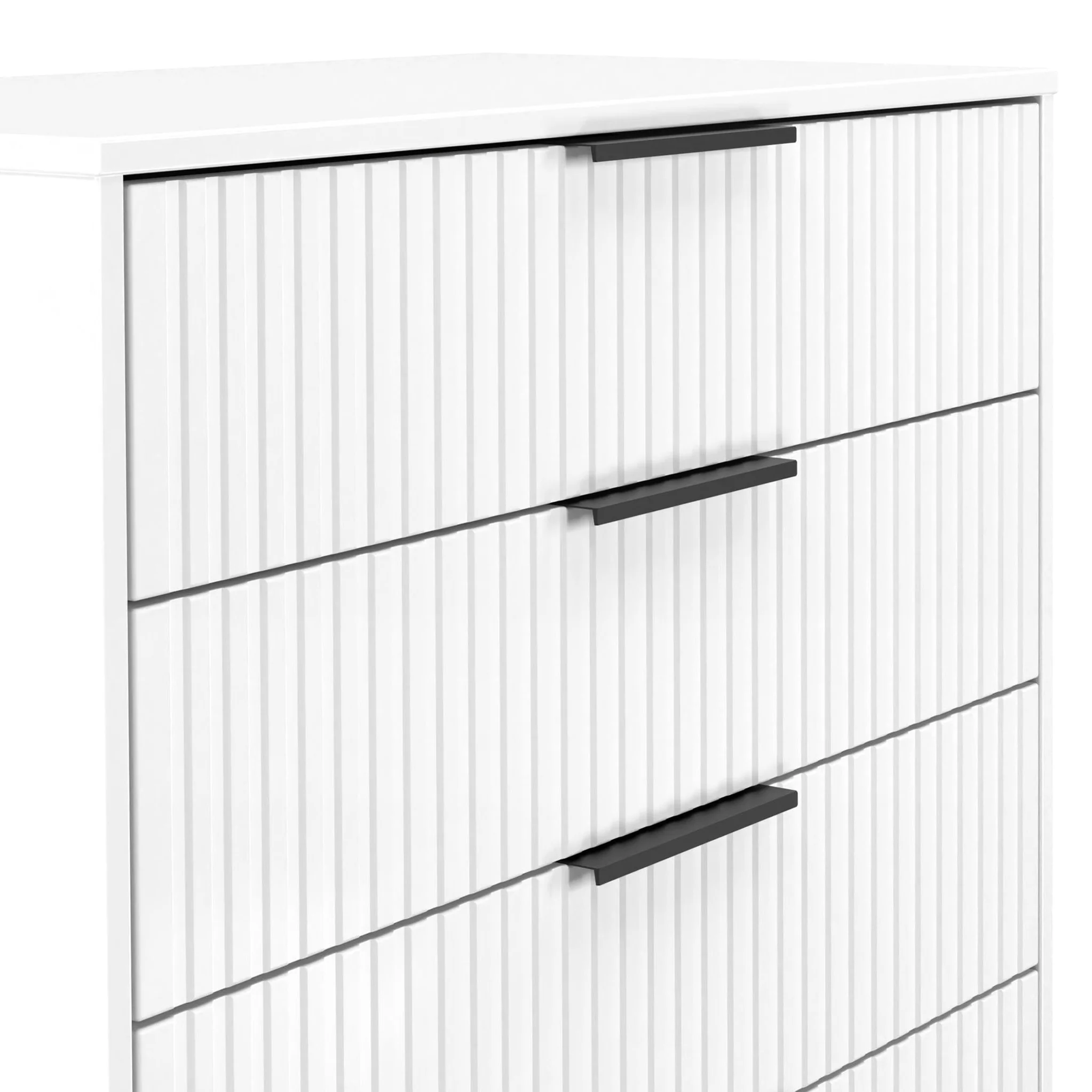 Callo Fluted 5 Drawer Chest - Image 5