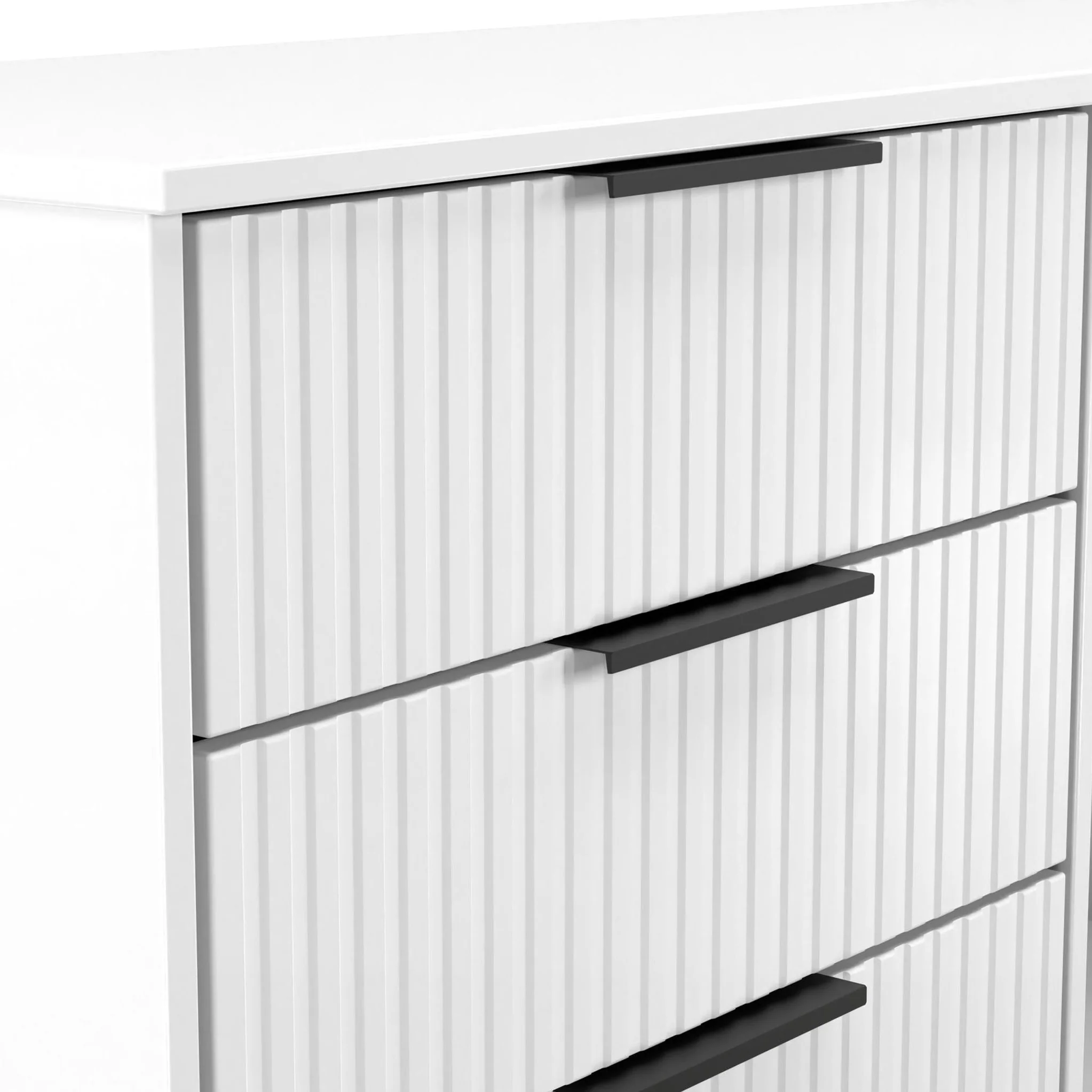 Callo Fluted 6 Drawer Sideboard - Image 5