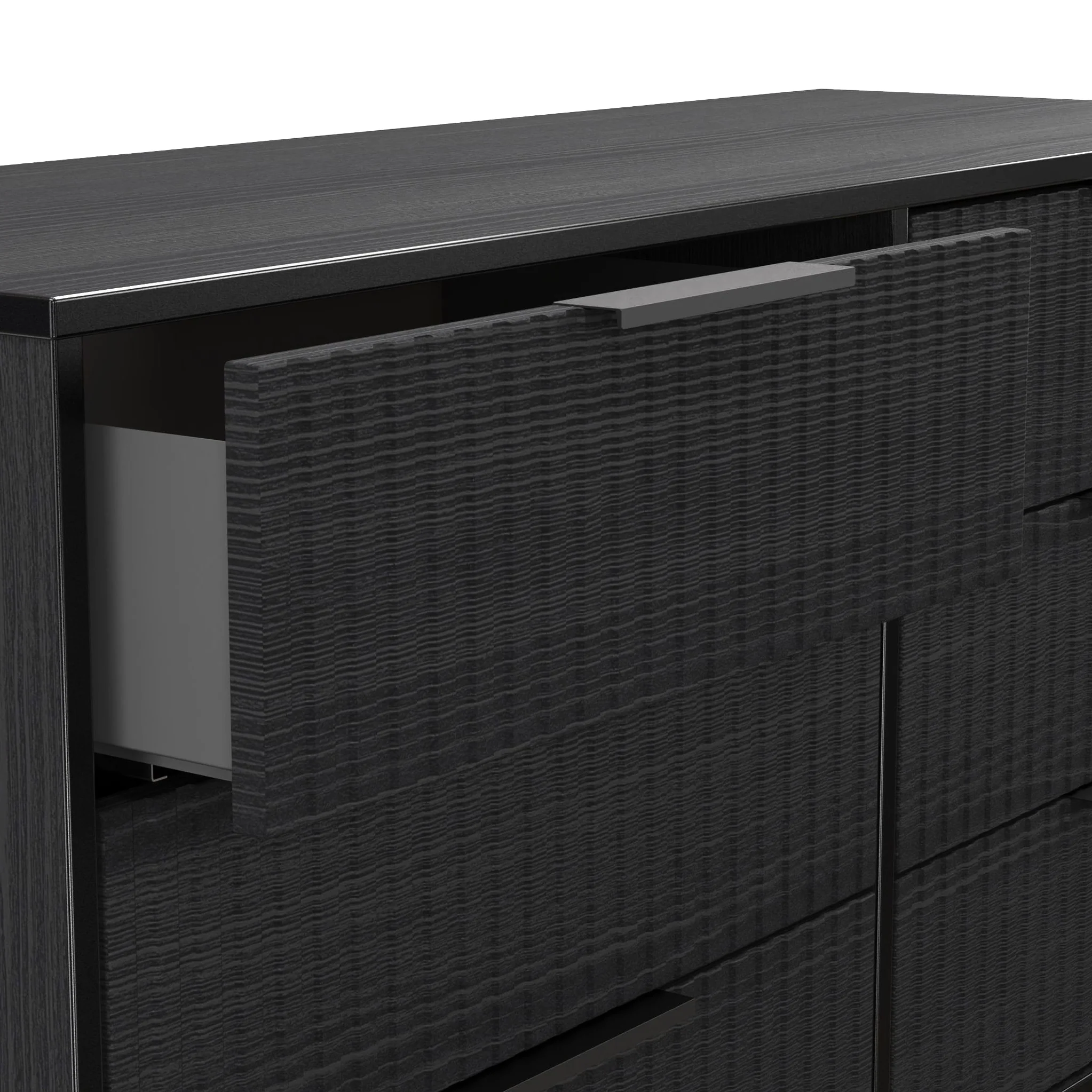 Callo Fluted 6 Drawer Wide Chest - Image 10
