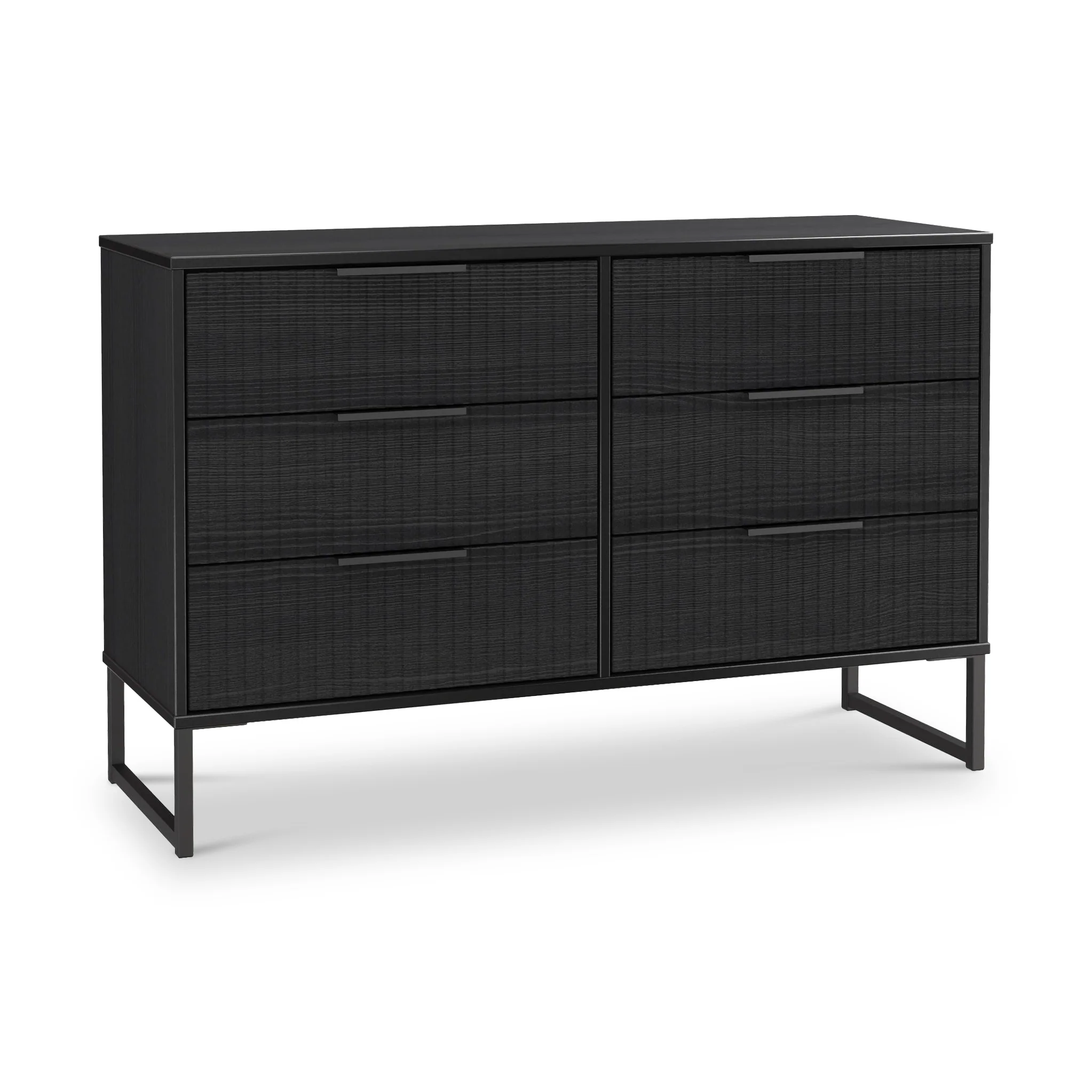 Callo Fluted 6 Drawer Wide Chest - Image 7