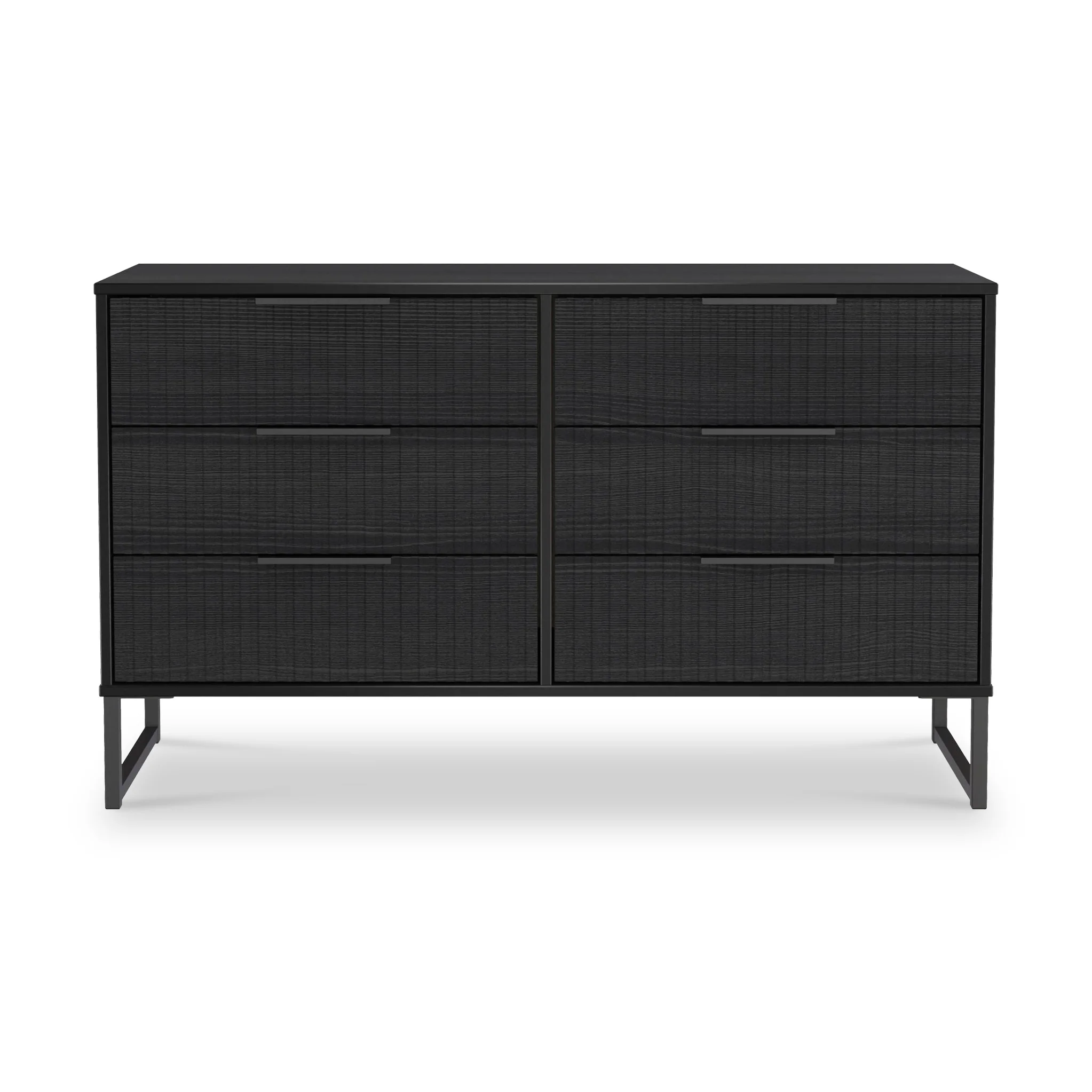 Callo Fluted 6 Drawer Wide Chest - Image 9