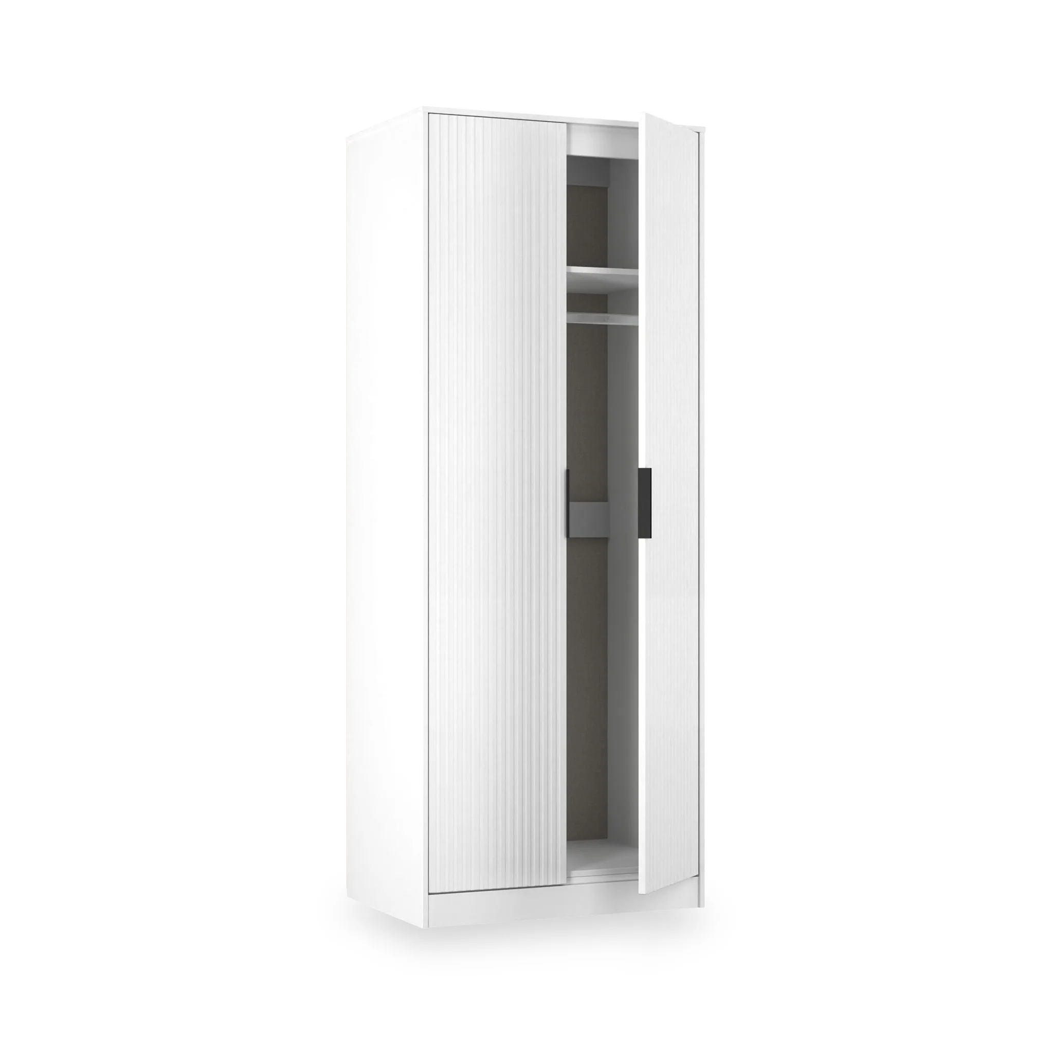 Callo Fluted Double Wardrobe - Image 4