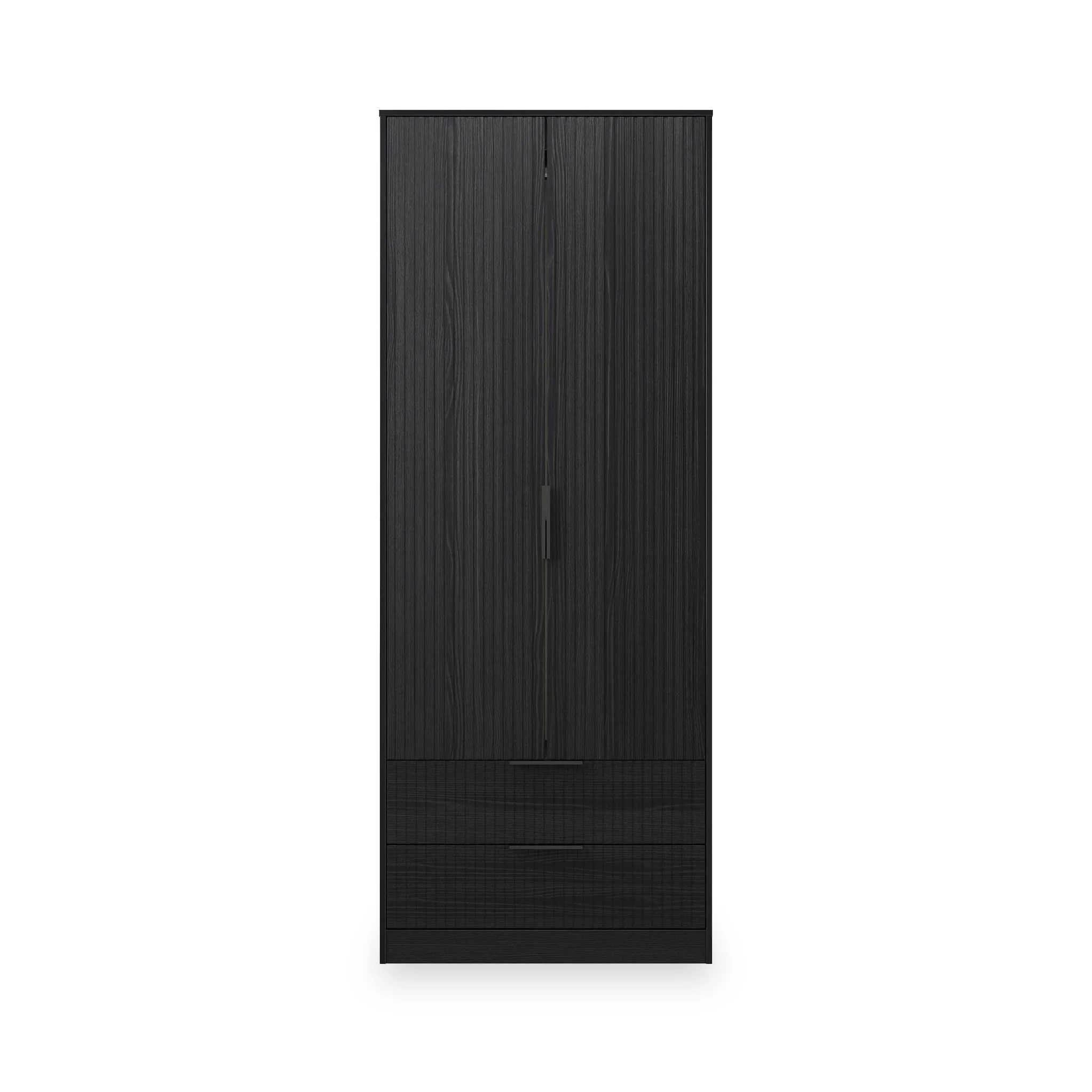 Callo Fluted Double Wardrobe with 2 Drawers - Image 10