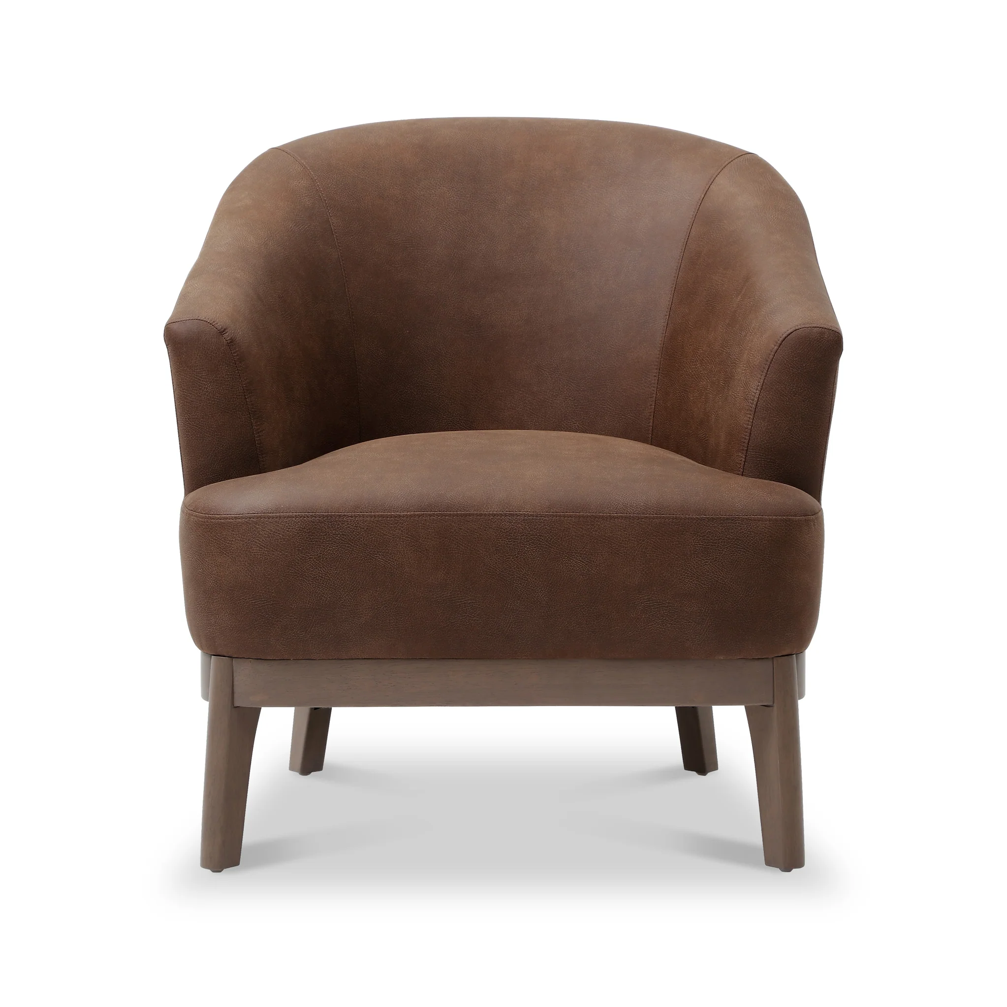 Calloway Faux Leather Accent Chair - Image 3