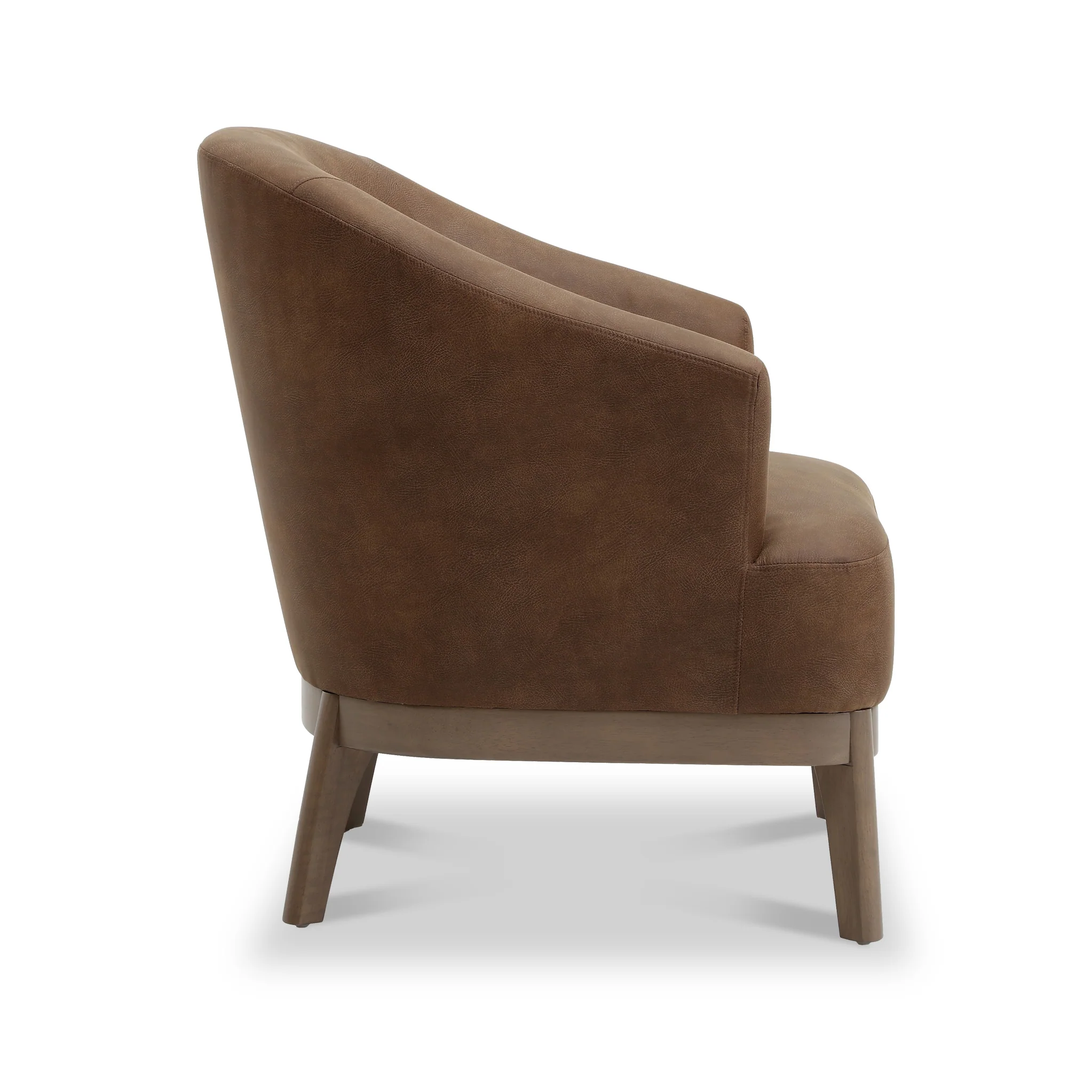 Calloway Faux Leather Accent Chair - Image 6