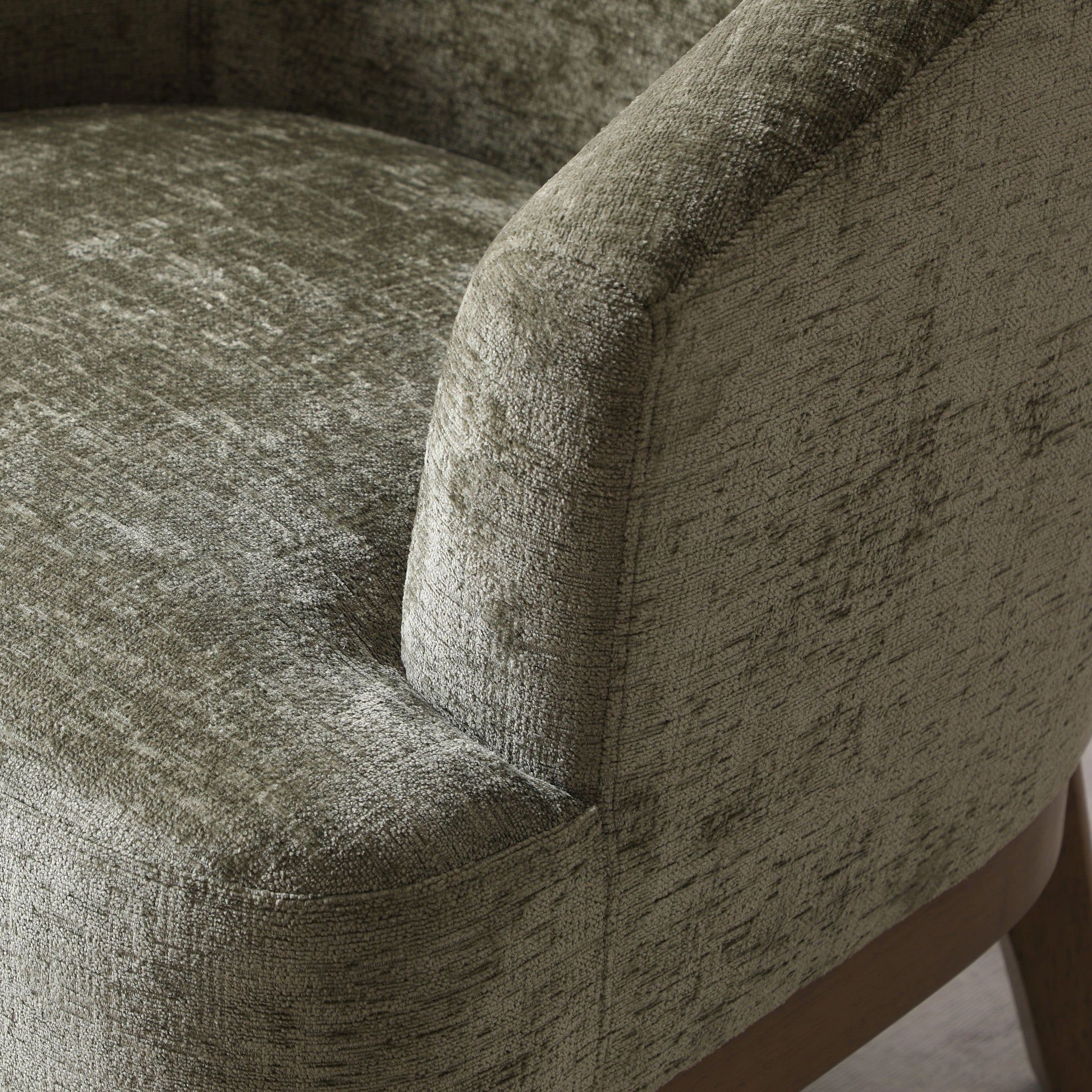 Calloway Soft Chenille Accent Chair - Image 6