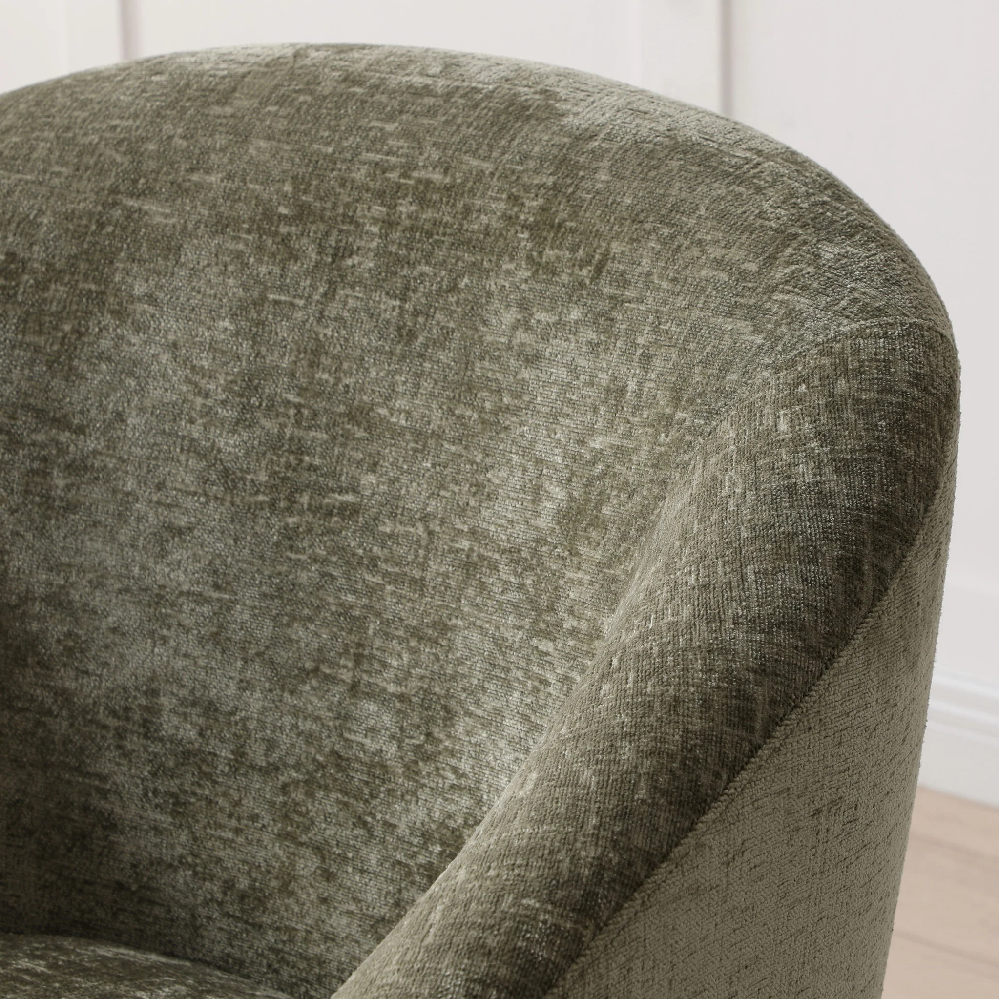 Calloway Soft Chenille Accent Chair - Image 7