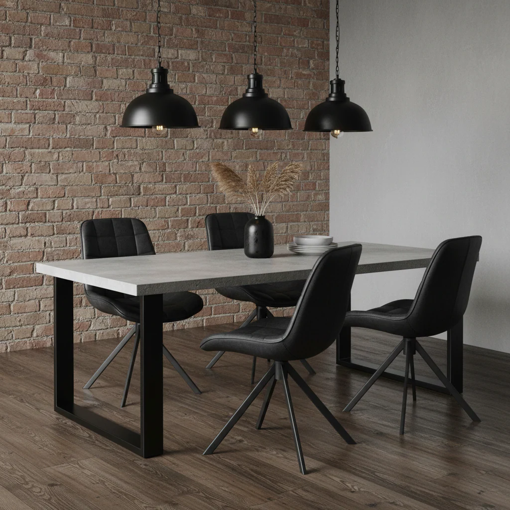 Calver Faux Leather Dining Chair - Image 2