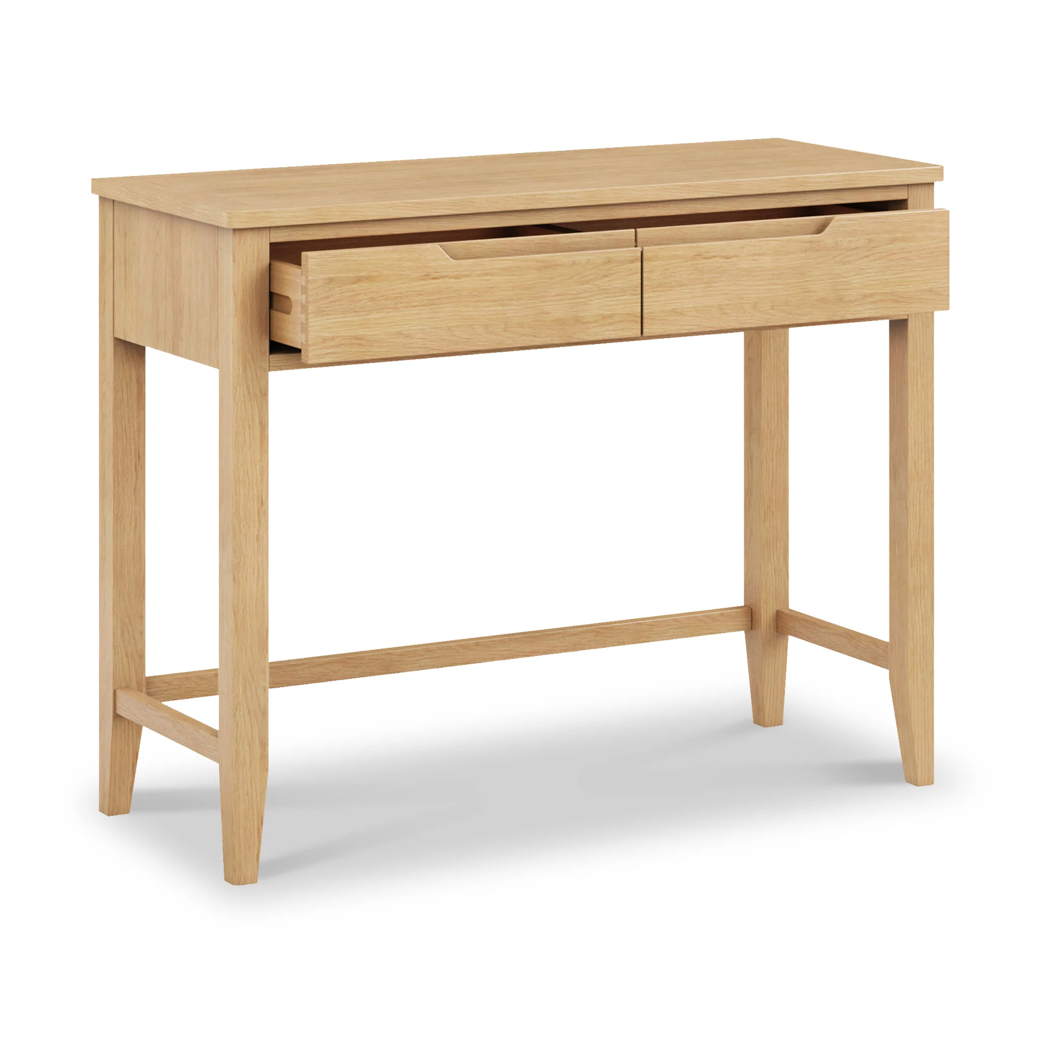 Camdale Oak 2 Drawer Dressing Table - Image 4