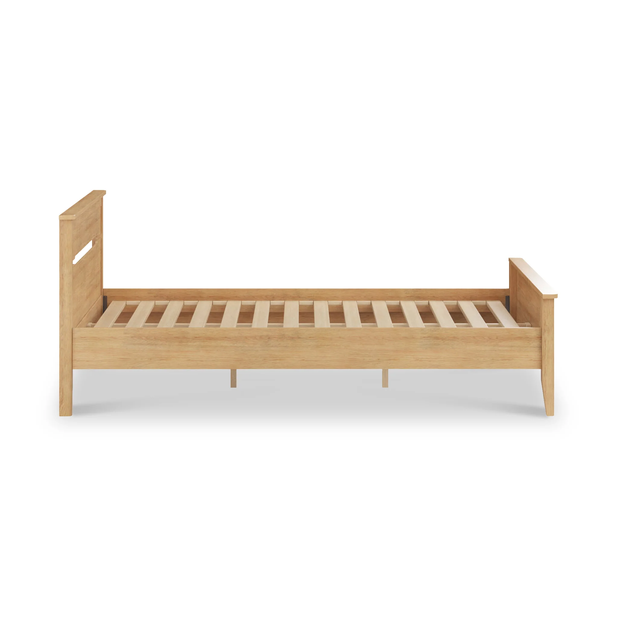 Camdale Oak Bed Frame - Image 5