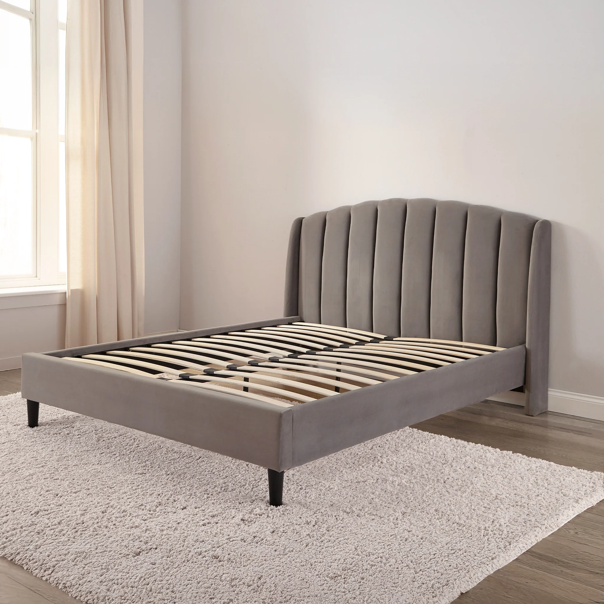 Camden Pleated Bed Frame - Image 5