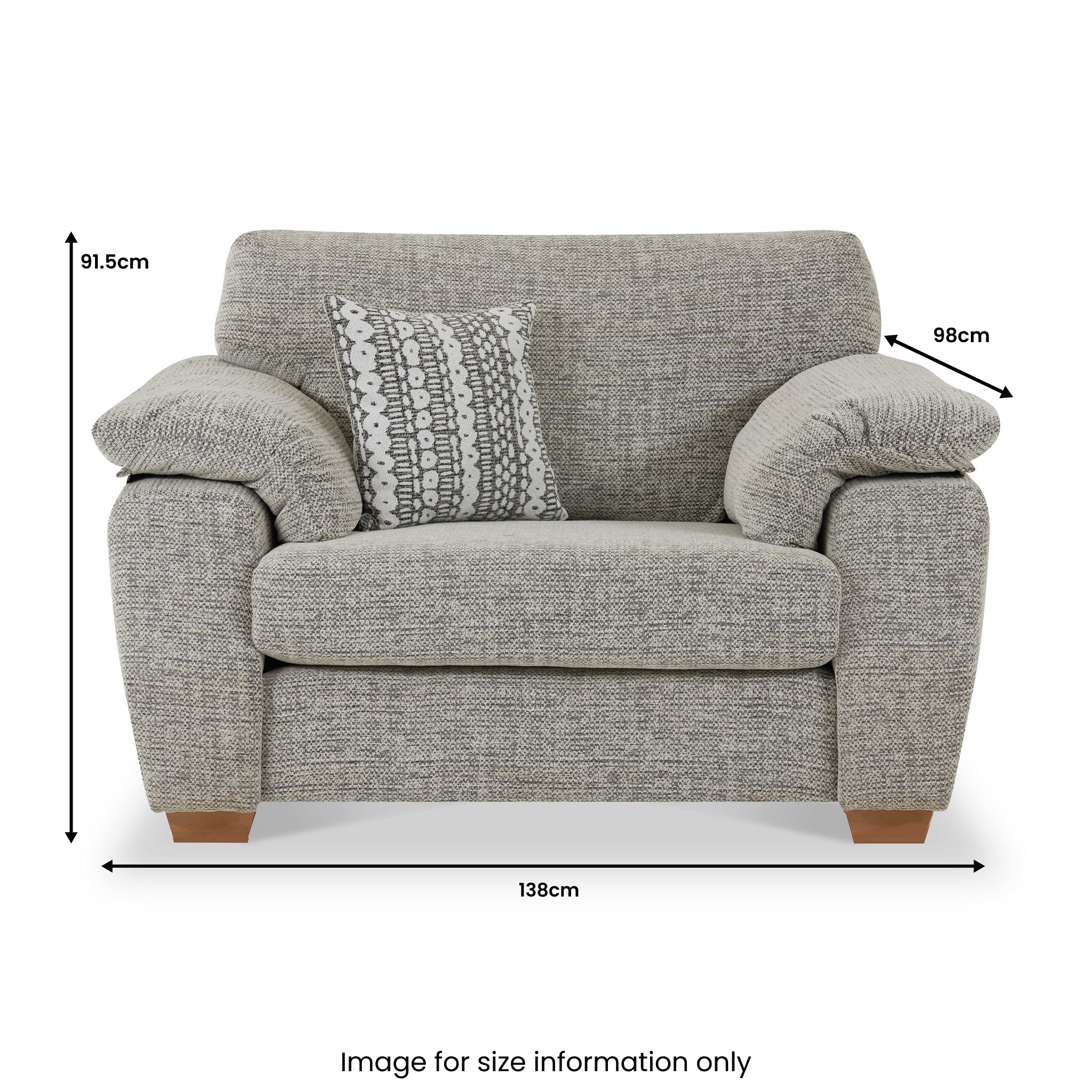 Camden Snuggle Chair - Image 8