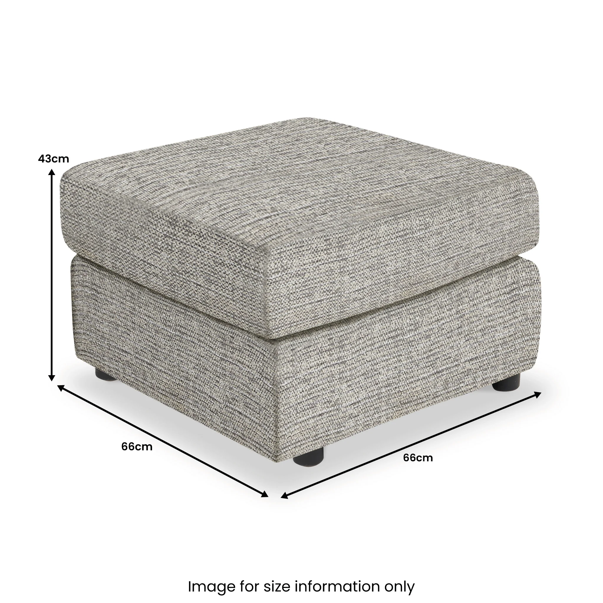 Camden Standard Footstool - Image 8