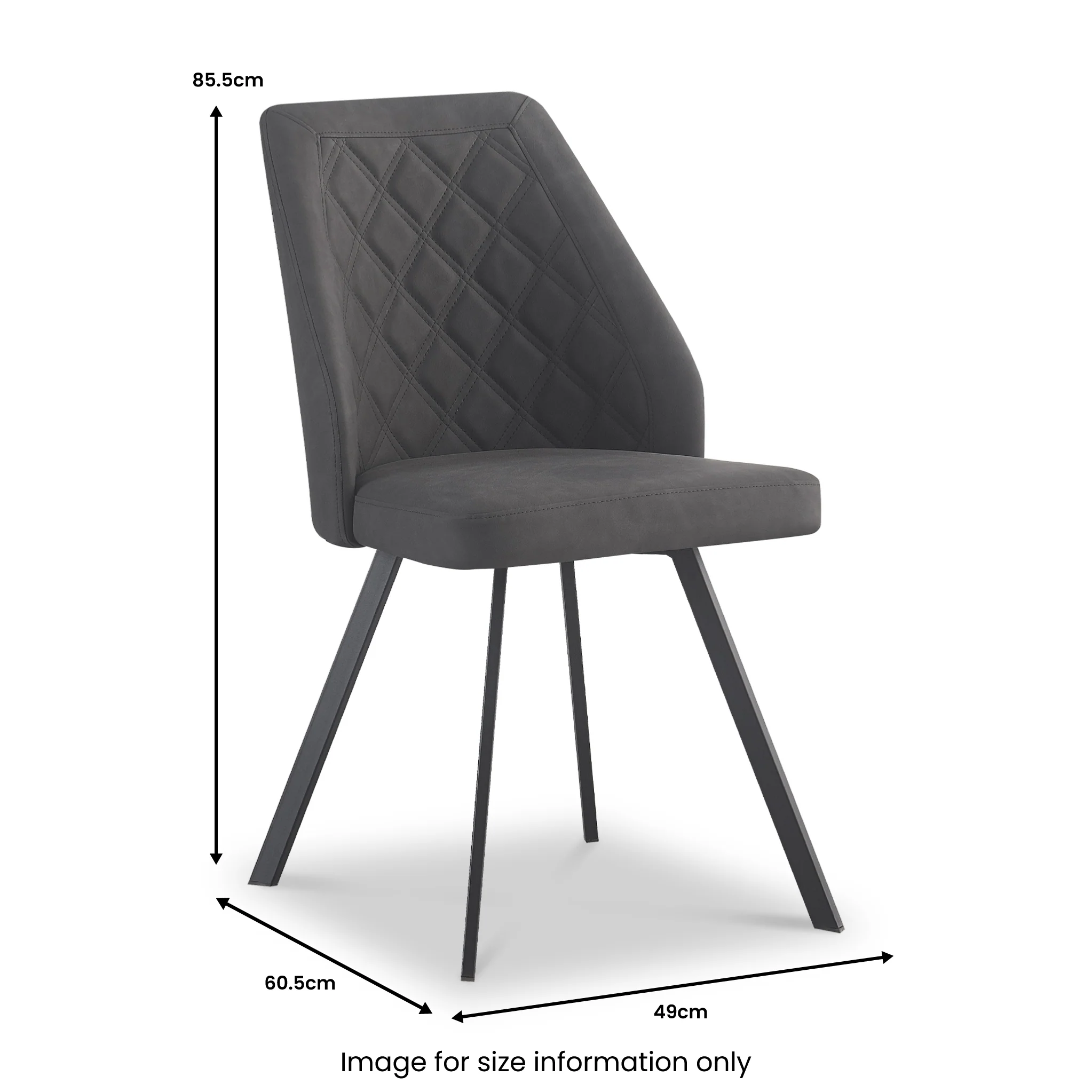 Camillo Quilted Back Dining Chair - Image 17