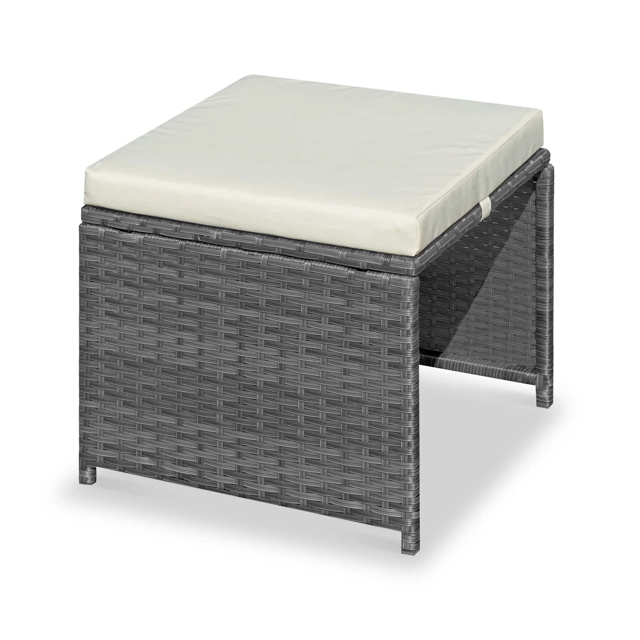 Cannes 10 Seater Rattan Cube Dining Set - Image 21
