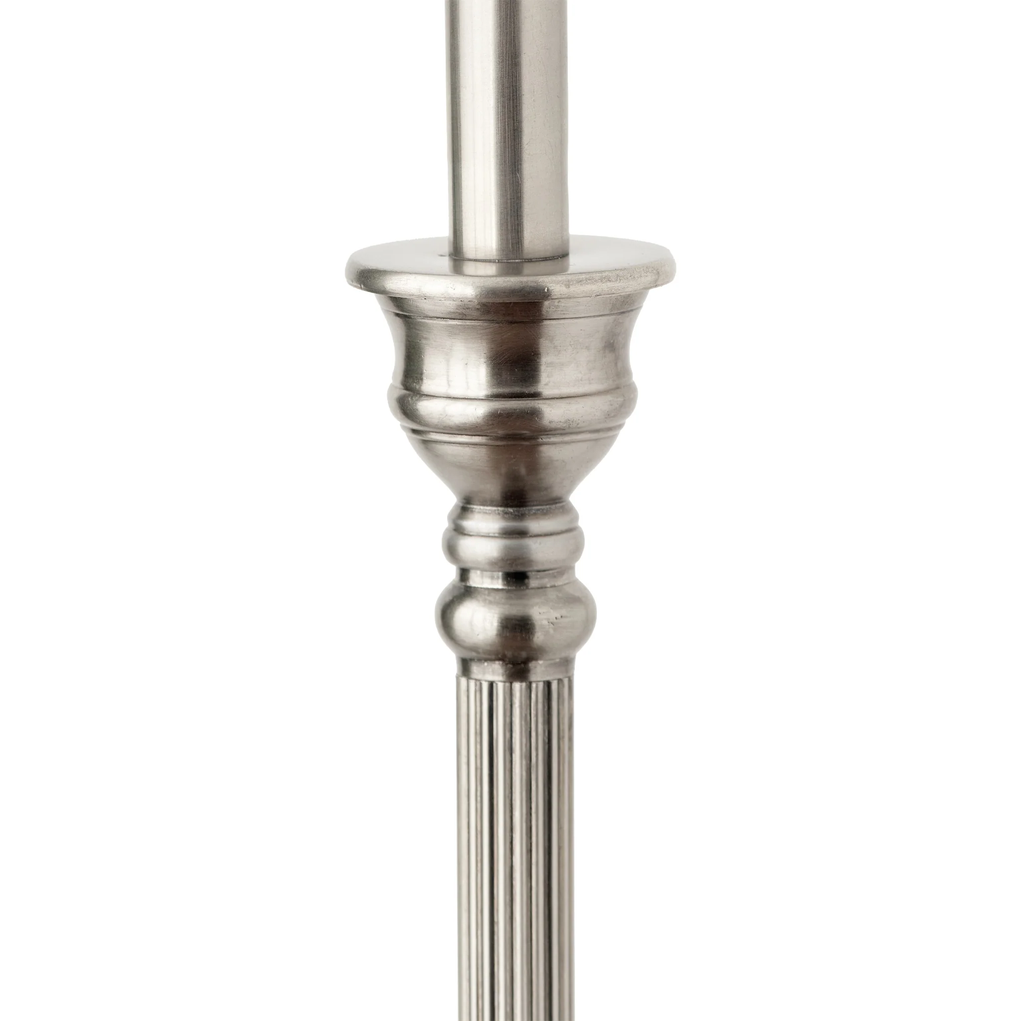 Canterbury Antique Silver Floor Lamp - Image 3