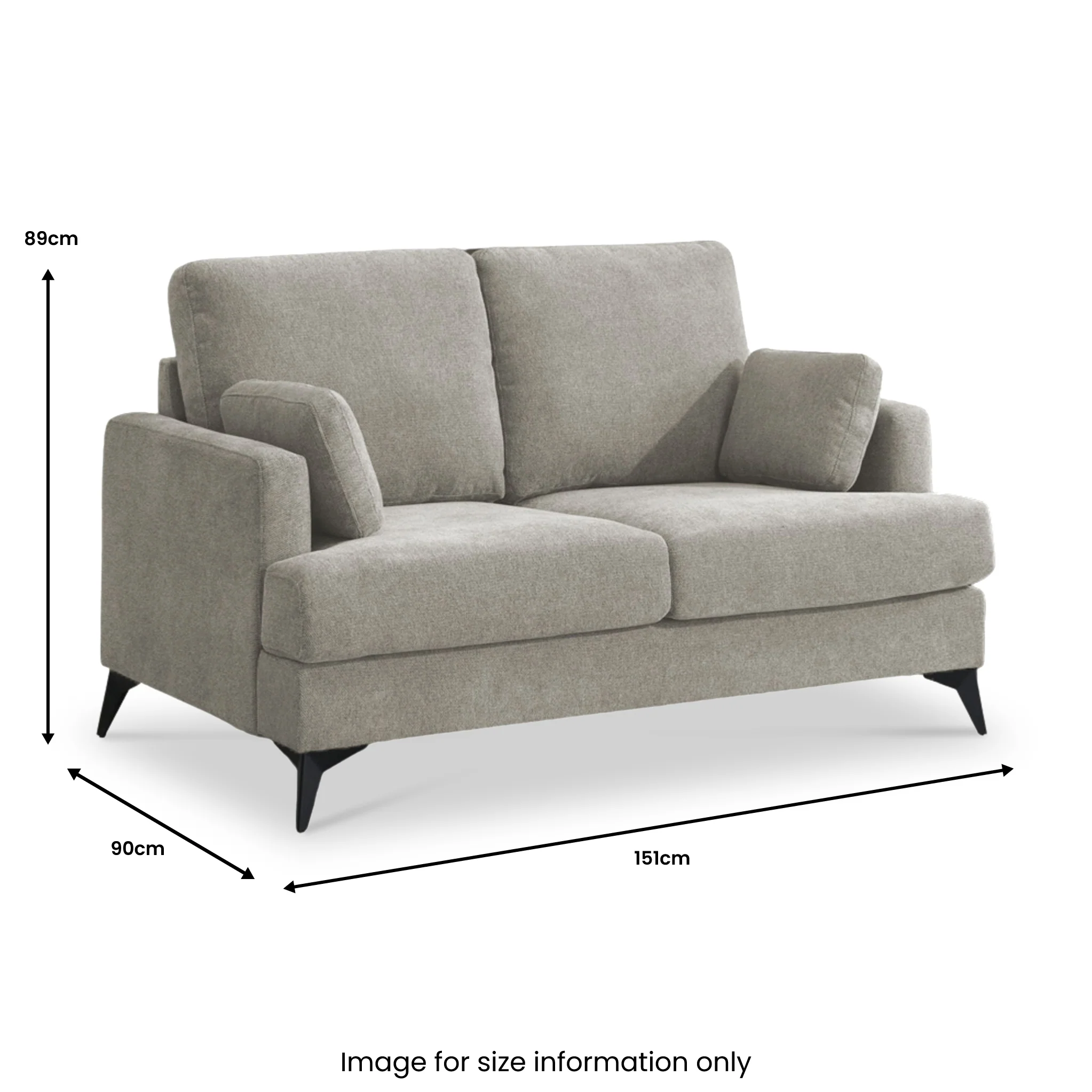 Carbone 2 Seater Sofa - Image 5