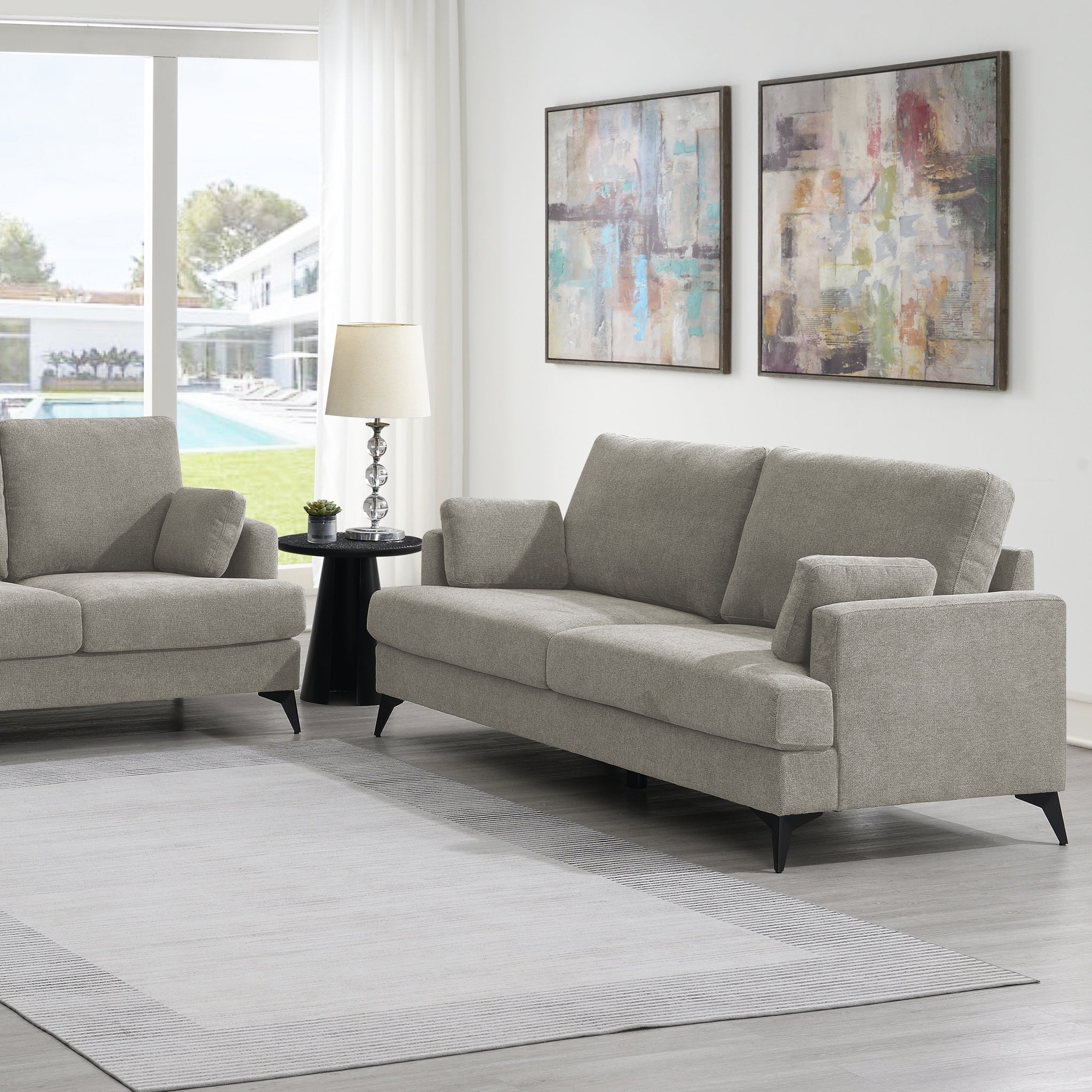 Carbone 3 Seater Sofa - Image 3