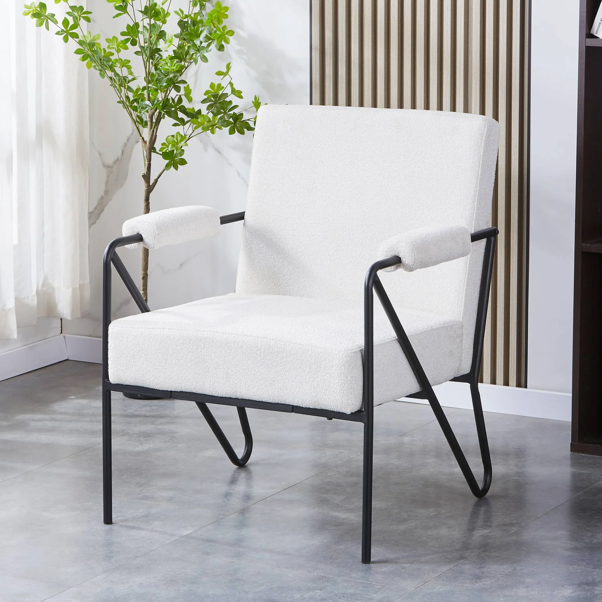 Cardney Speckled Accent Chair - Image 8
