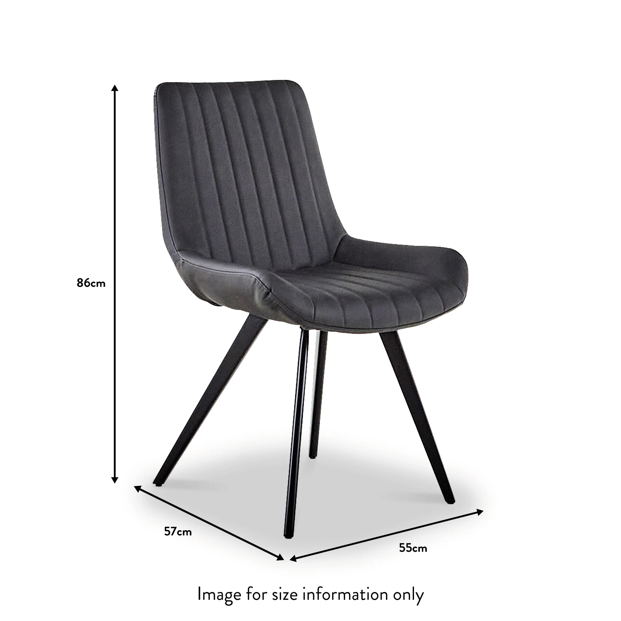 Cardona Grey Dining Chair - Image 13