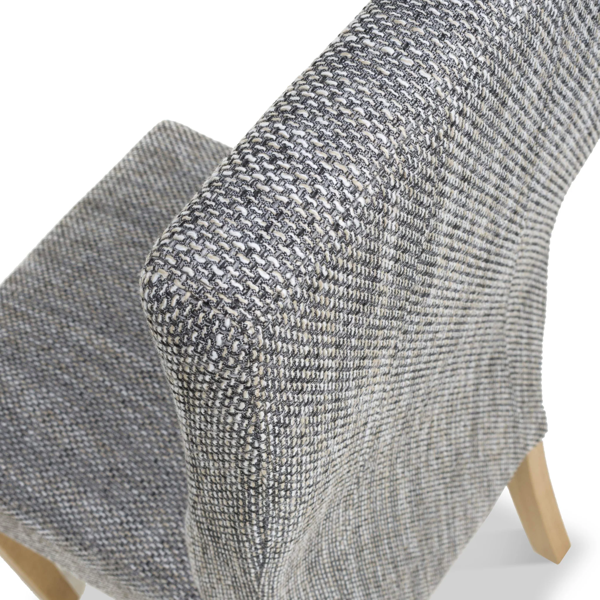 Cariad Tweed Dining Chair - Image 15