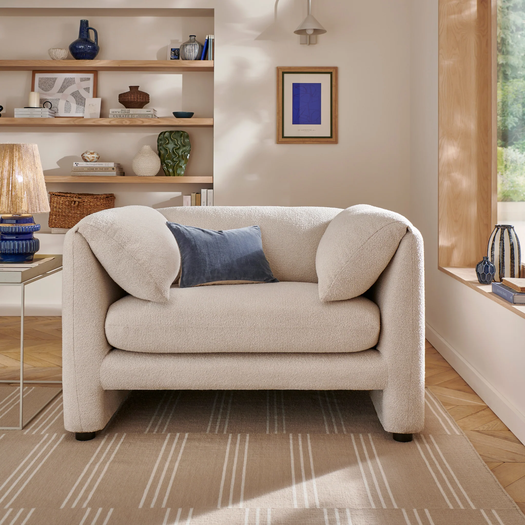 Carmel Boucle Armchair - Image 4