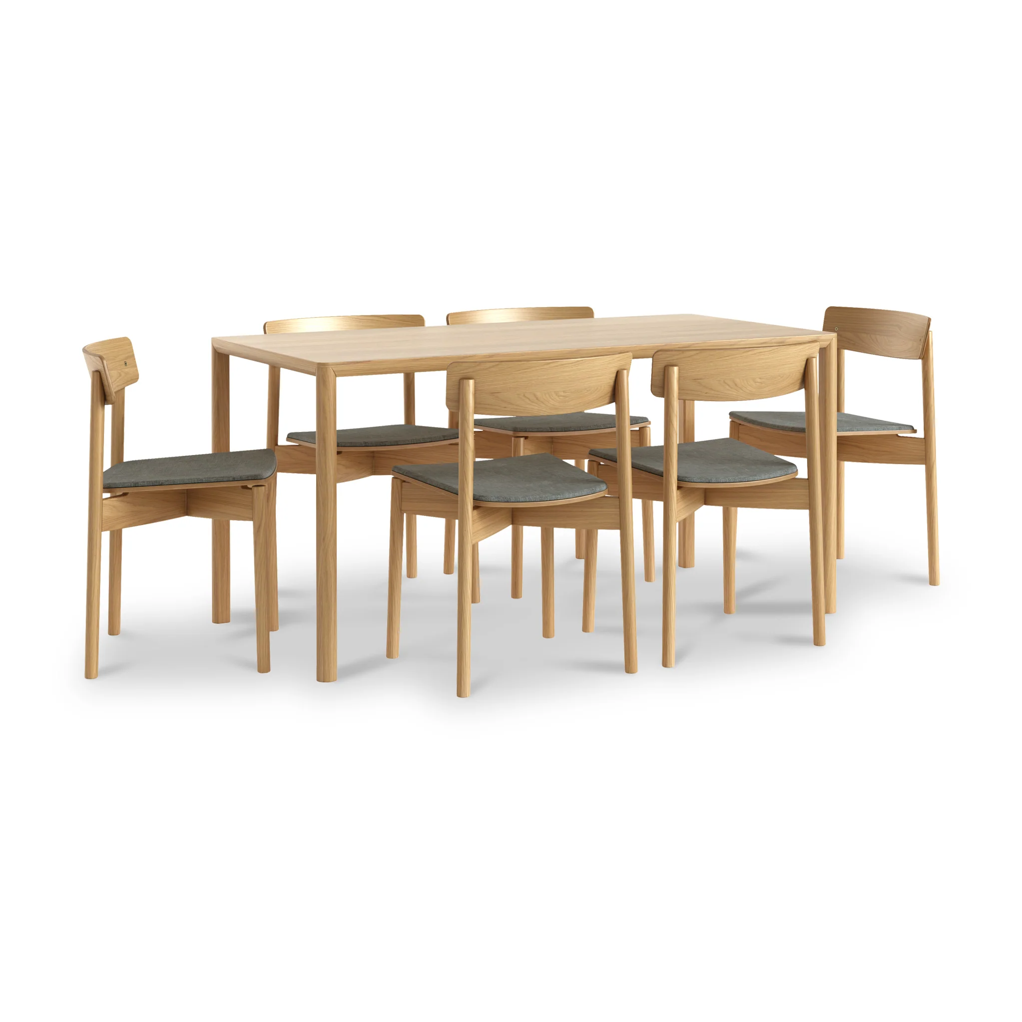 Carnon Oak Dining Chair - Image 3