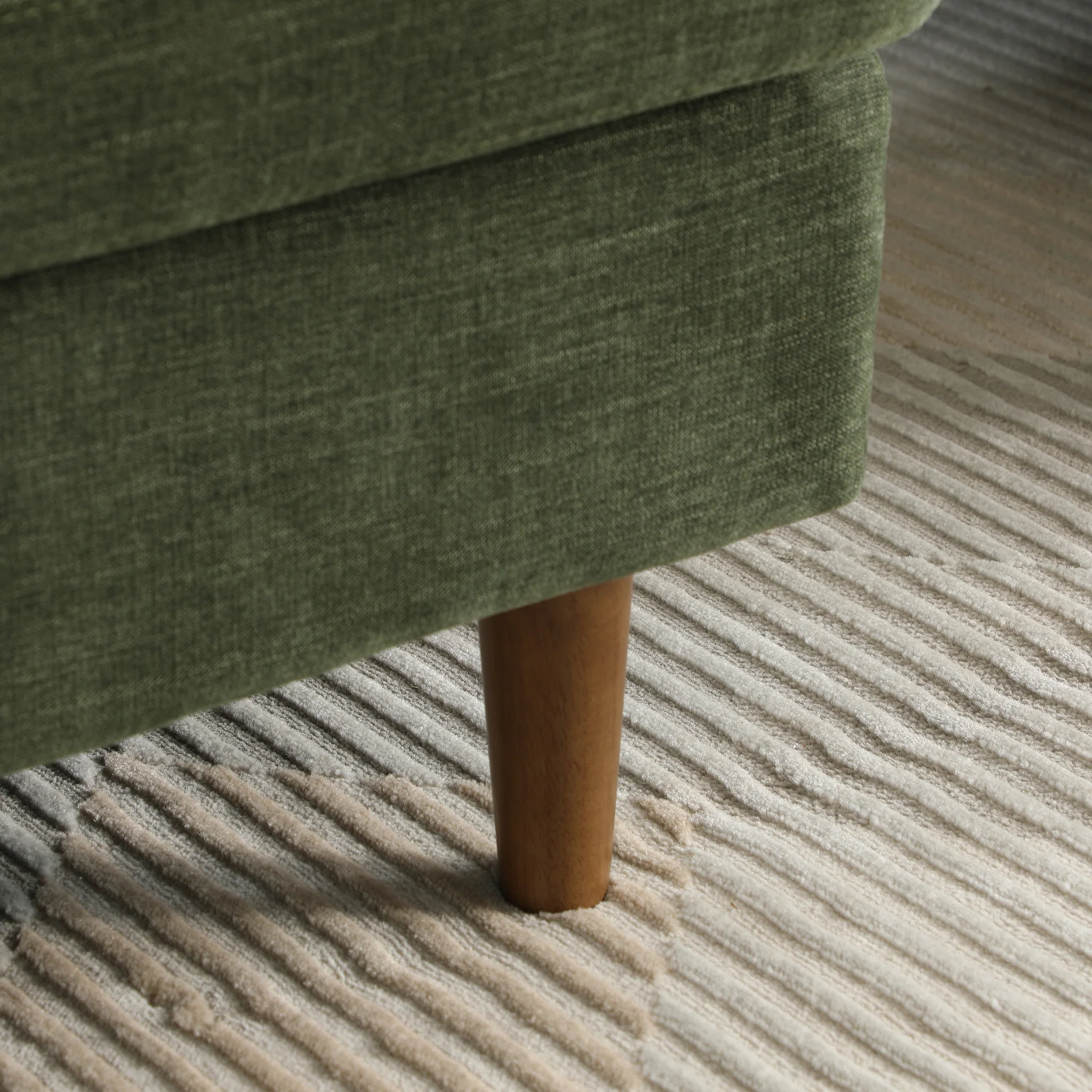 Carrington Chenille Click Clack Lounge Chair - Image 11