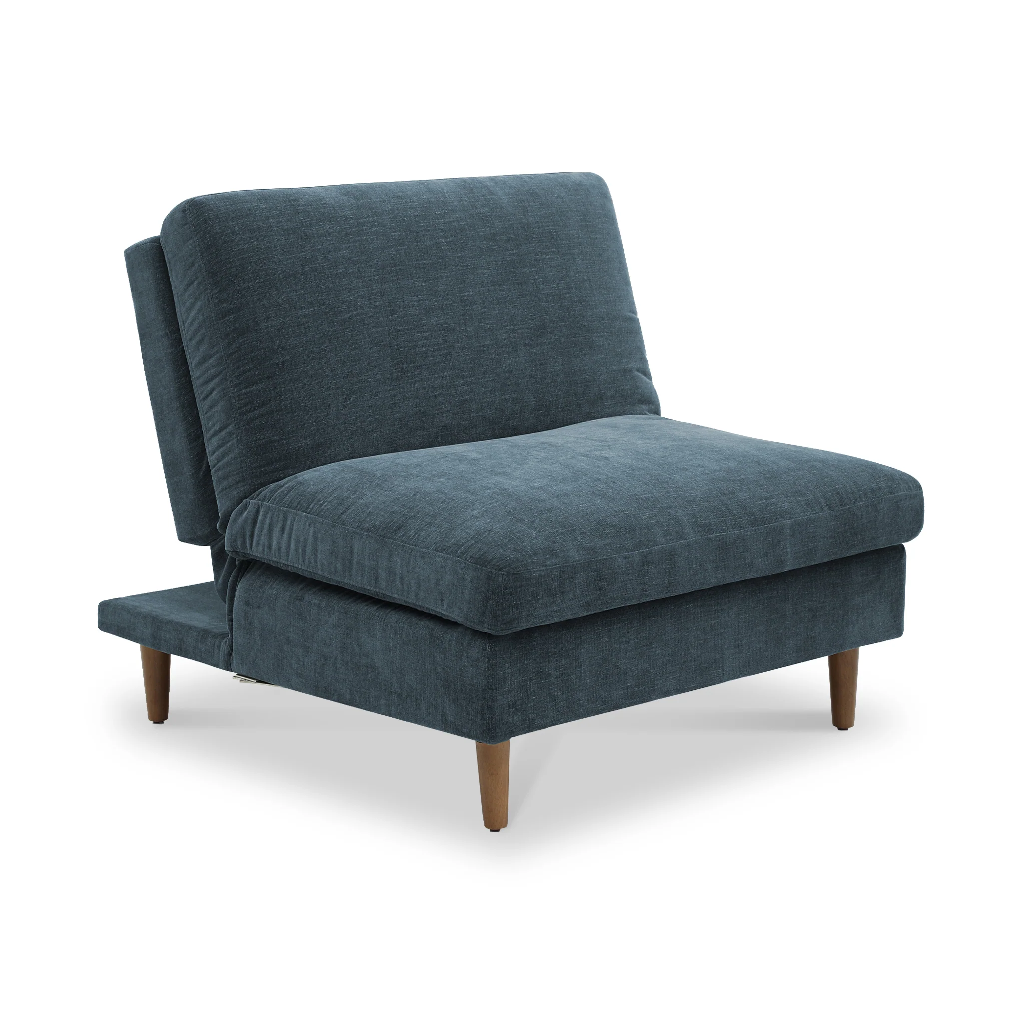 Carrington Chenille Click Clack Lounge Chair - Image 12