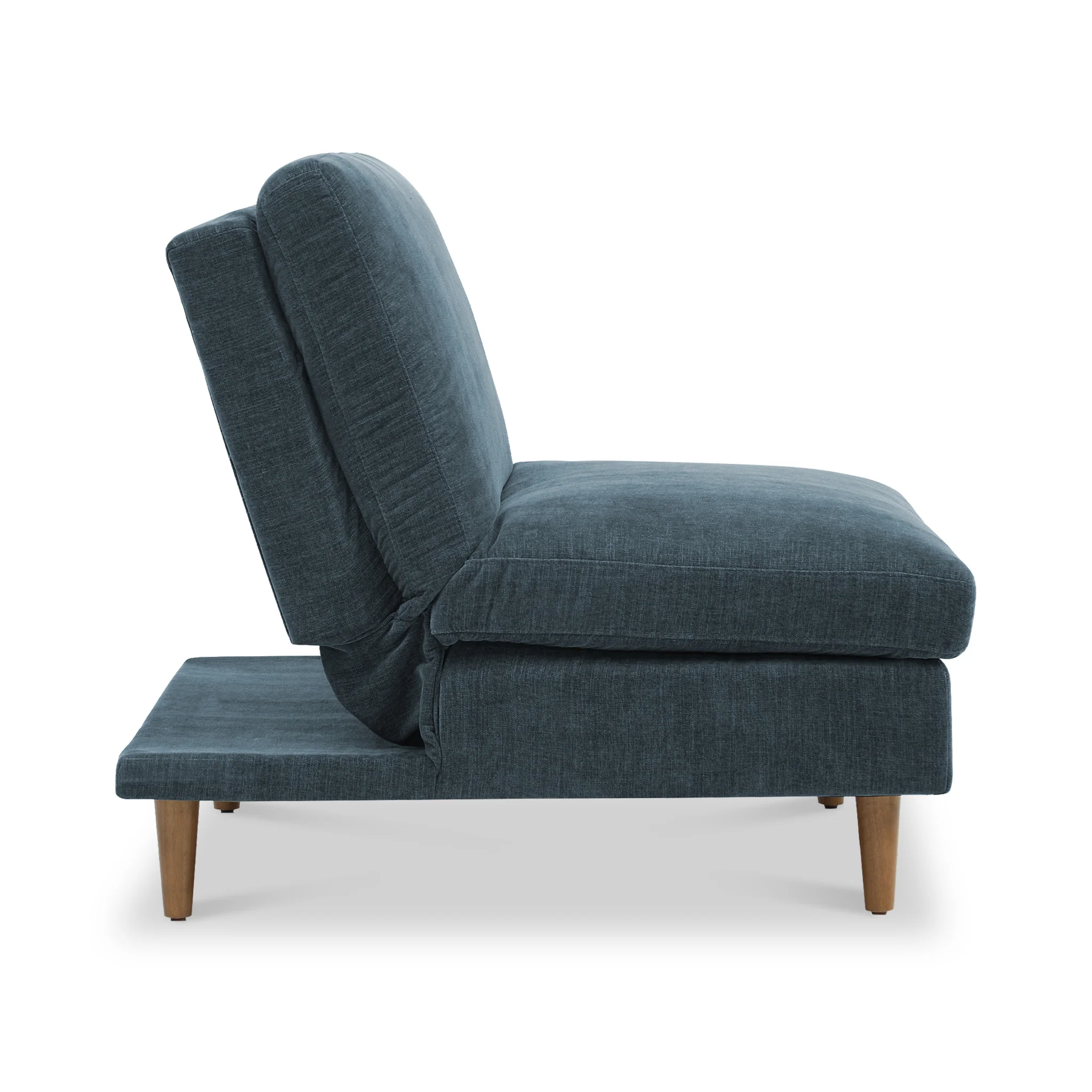 Carrington Chenille Click Clack Lounge Chair - Image 14