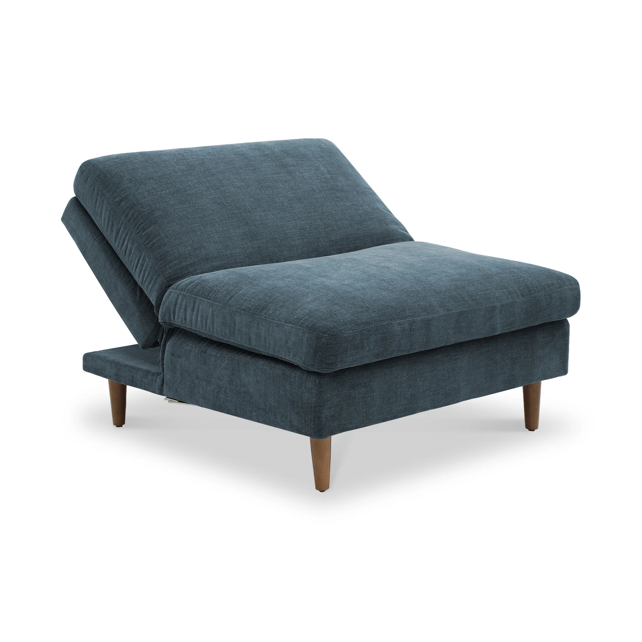 Carrington Chenille Click Clack Lounge Chair - Image 15