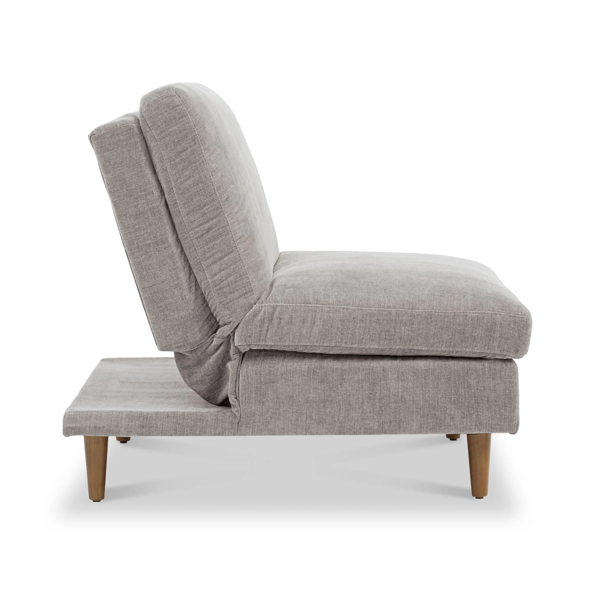 Carrington Chenille Click Clack Lounge Chair - Image 24