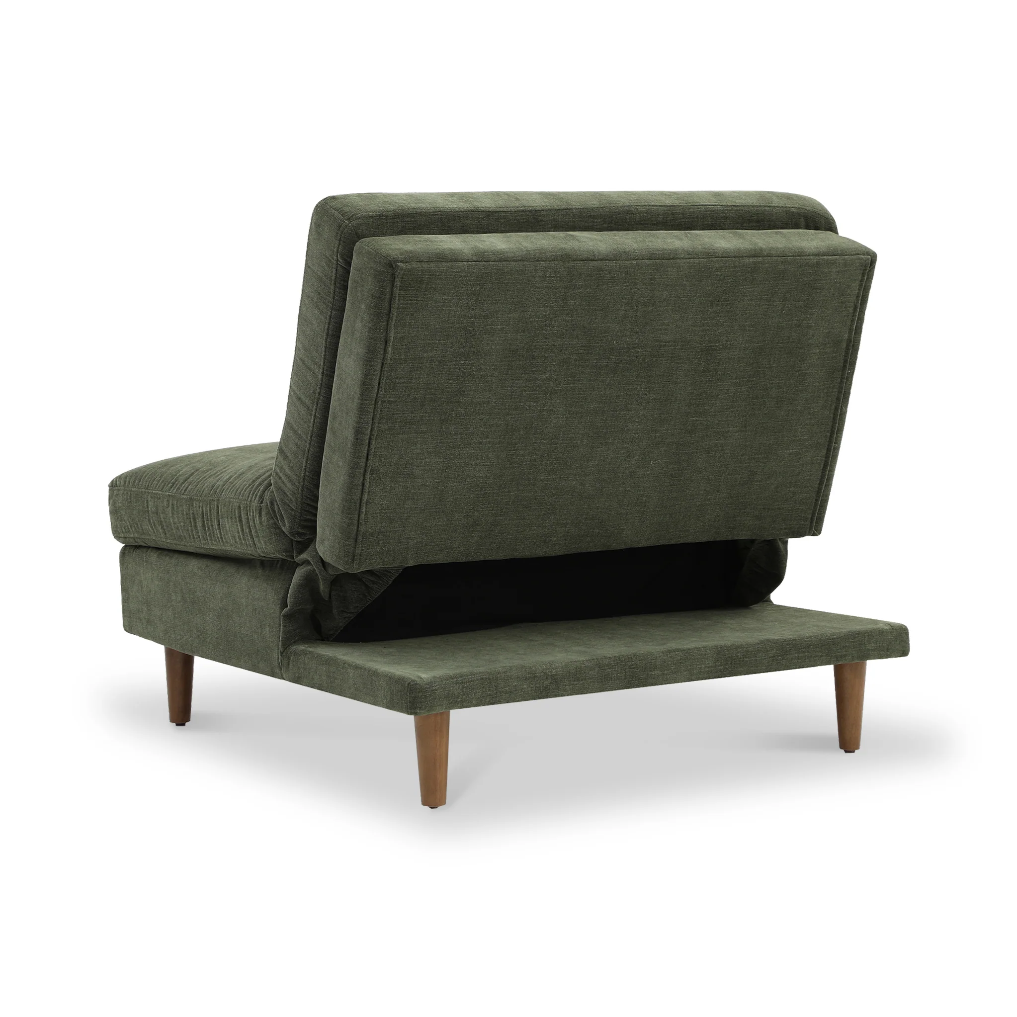 Carrington Chenille Click Clack Lounge Chair - Image 8