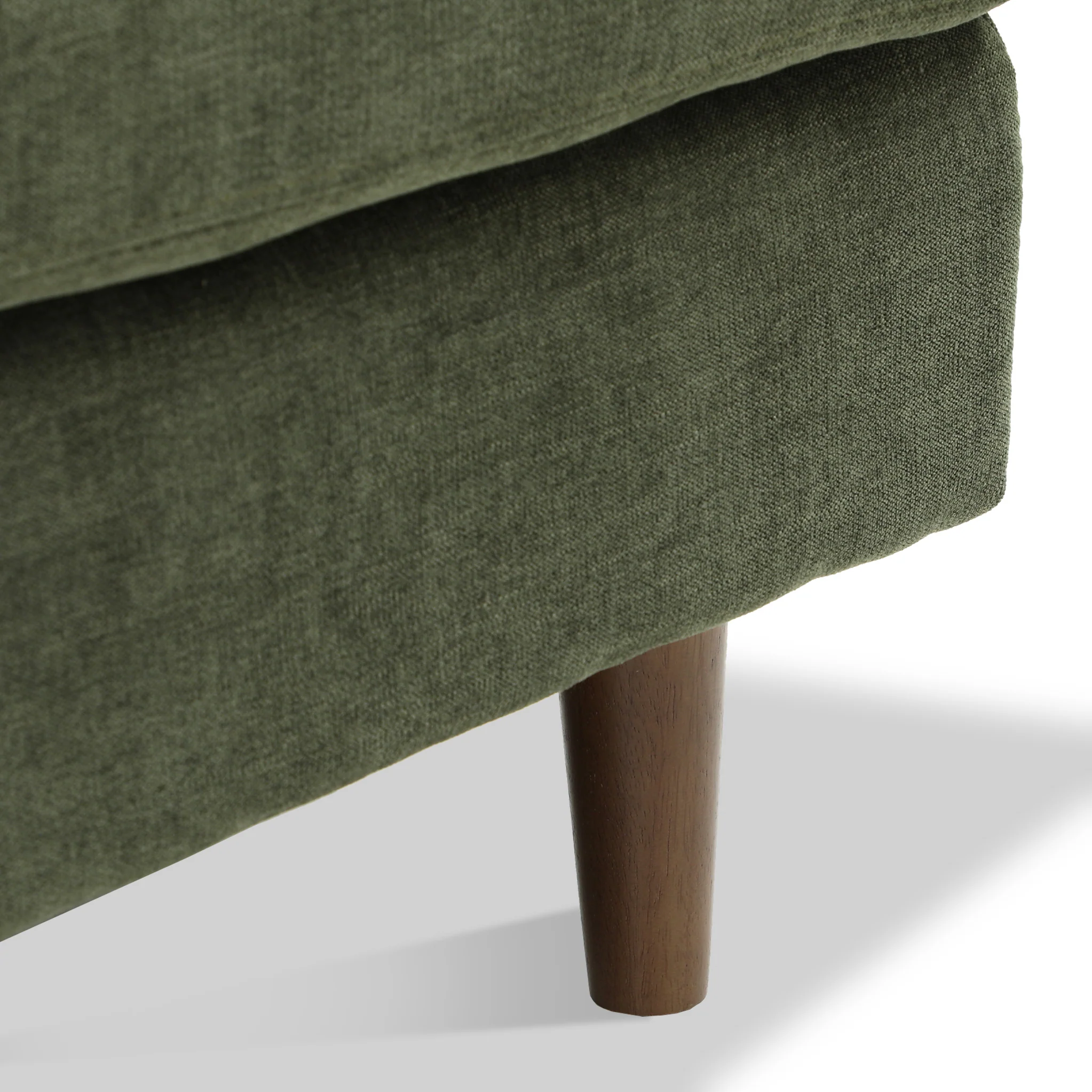 Carrington Chenille Footstool - Image 4