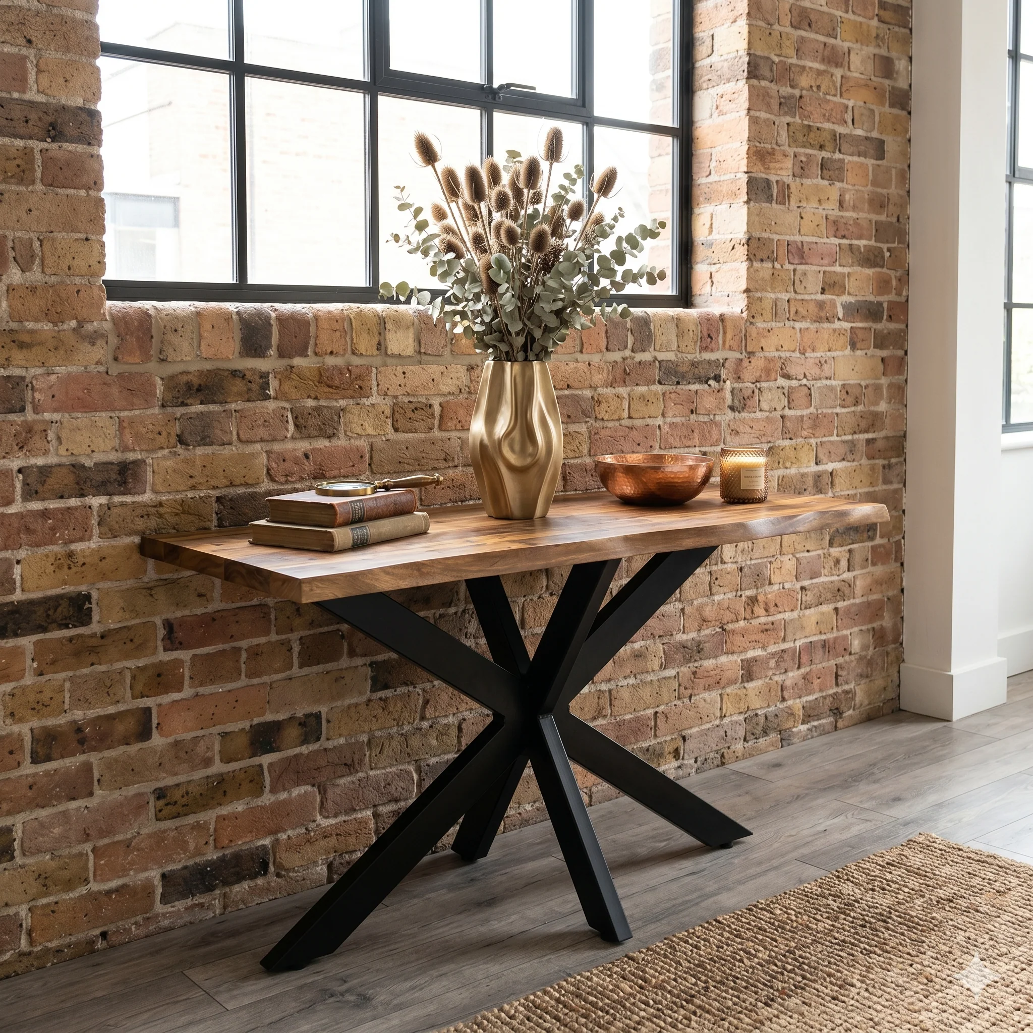 Carrow 140cm Mango Wood Dining Table - Image 2
