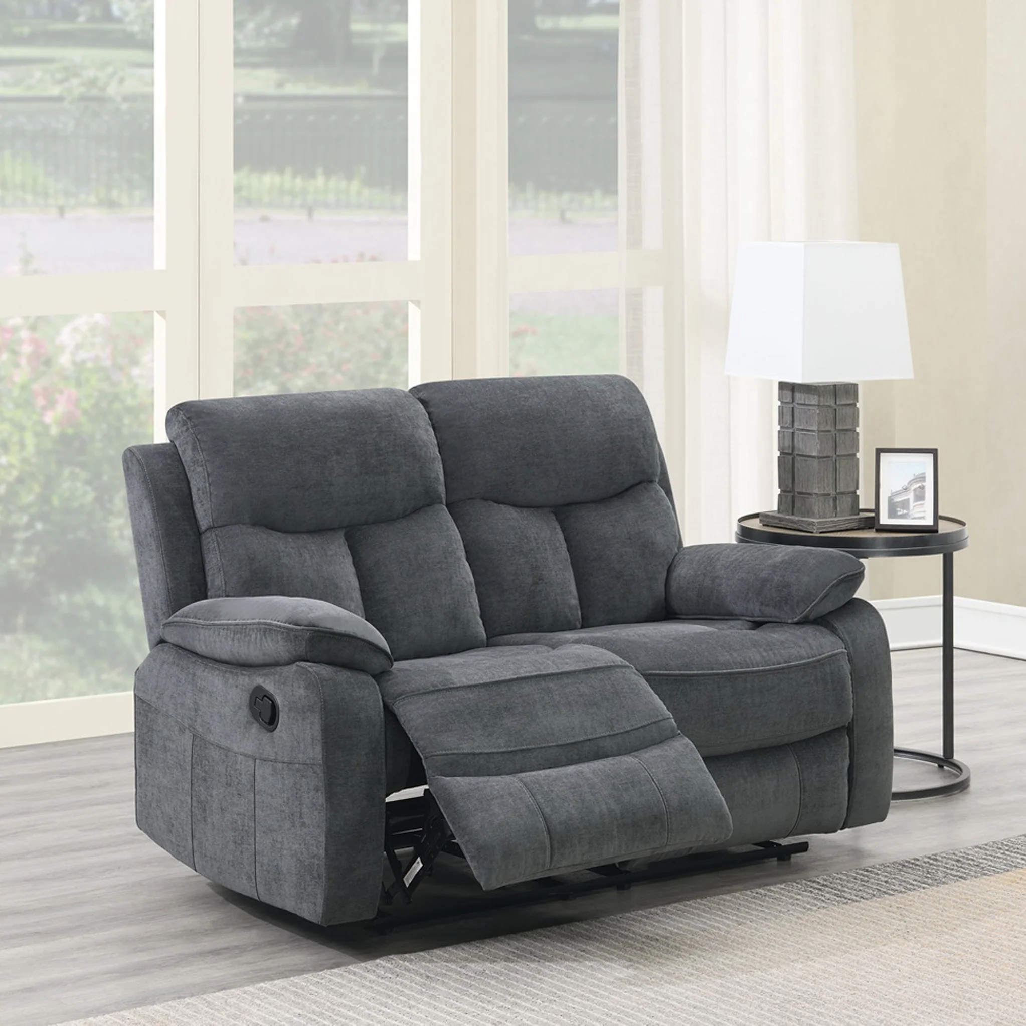 Carson Manual 2 Seater Recliner Sofa - Image 2
